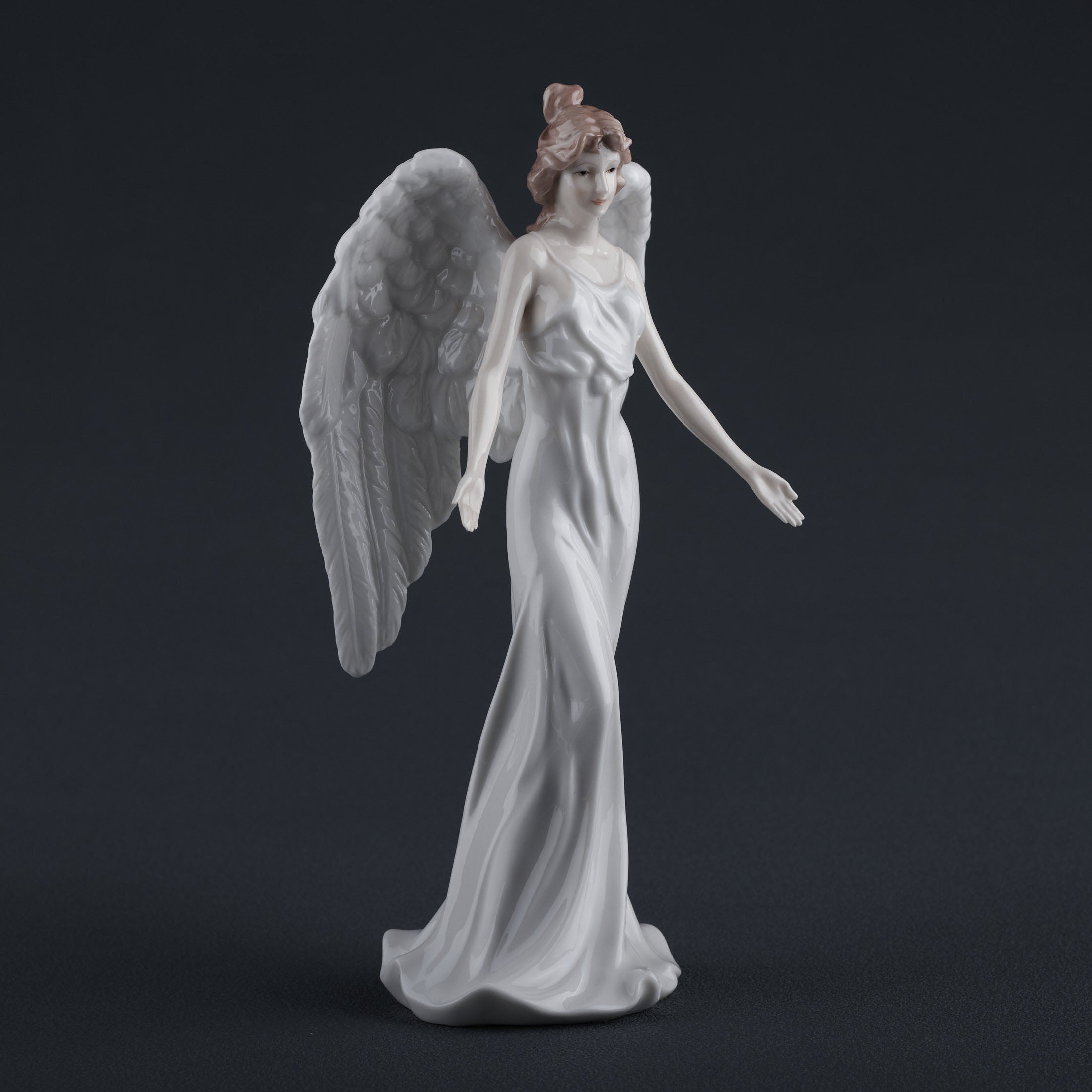 Guardian Angel Open Arms (White Dress)