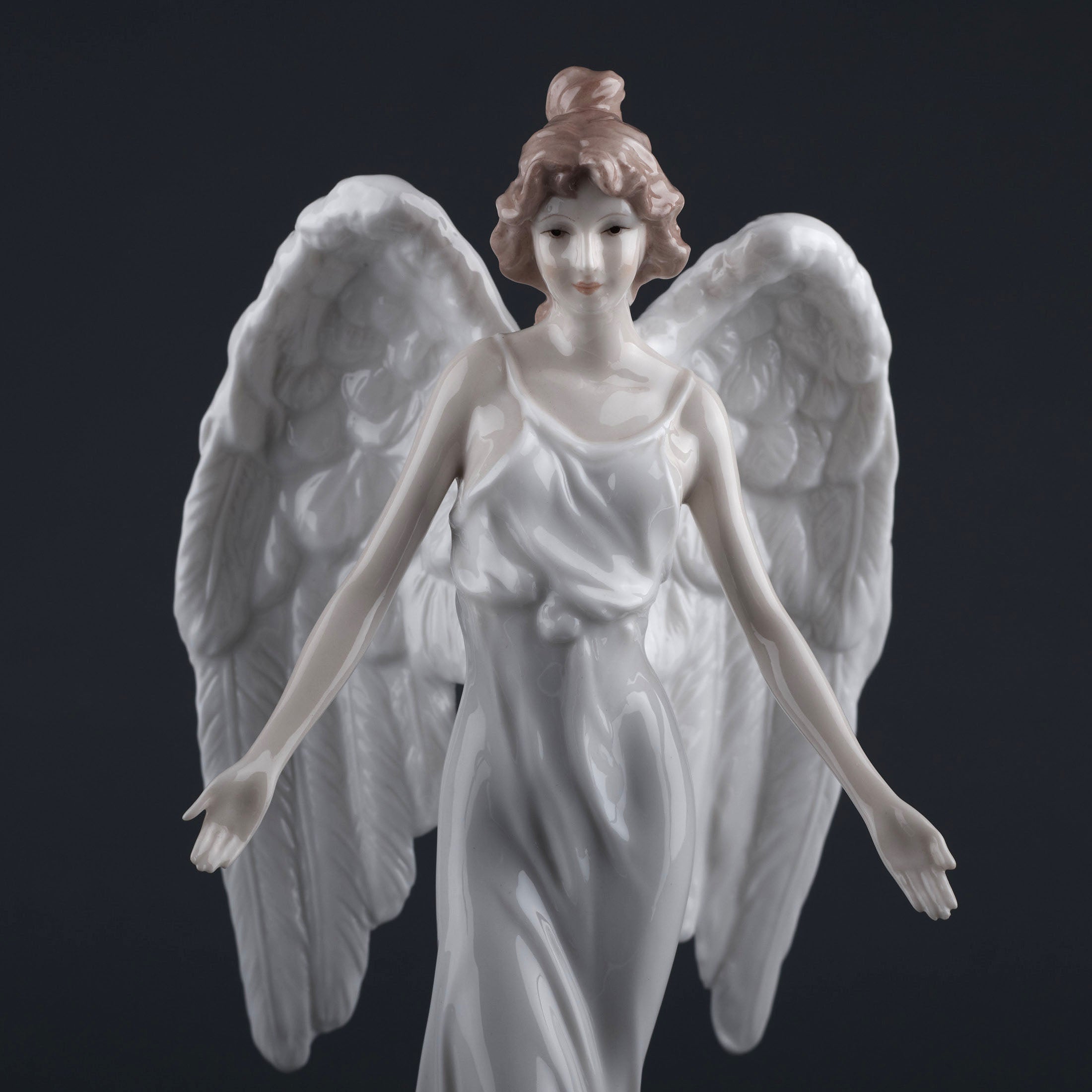 Guardian Angel Open Arms (White Dress)