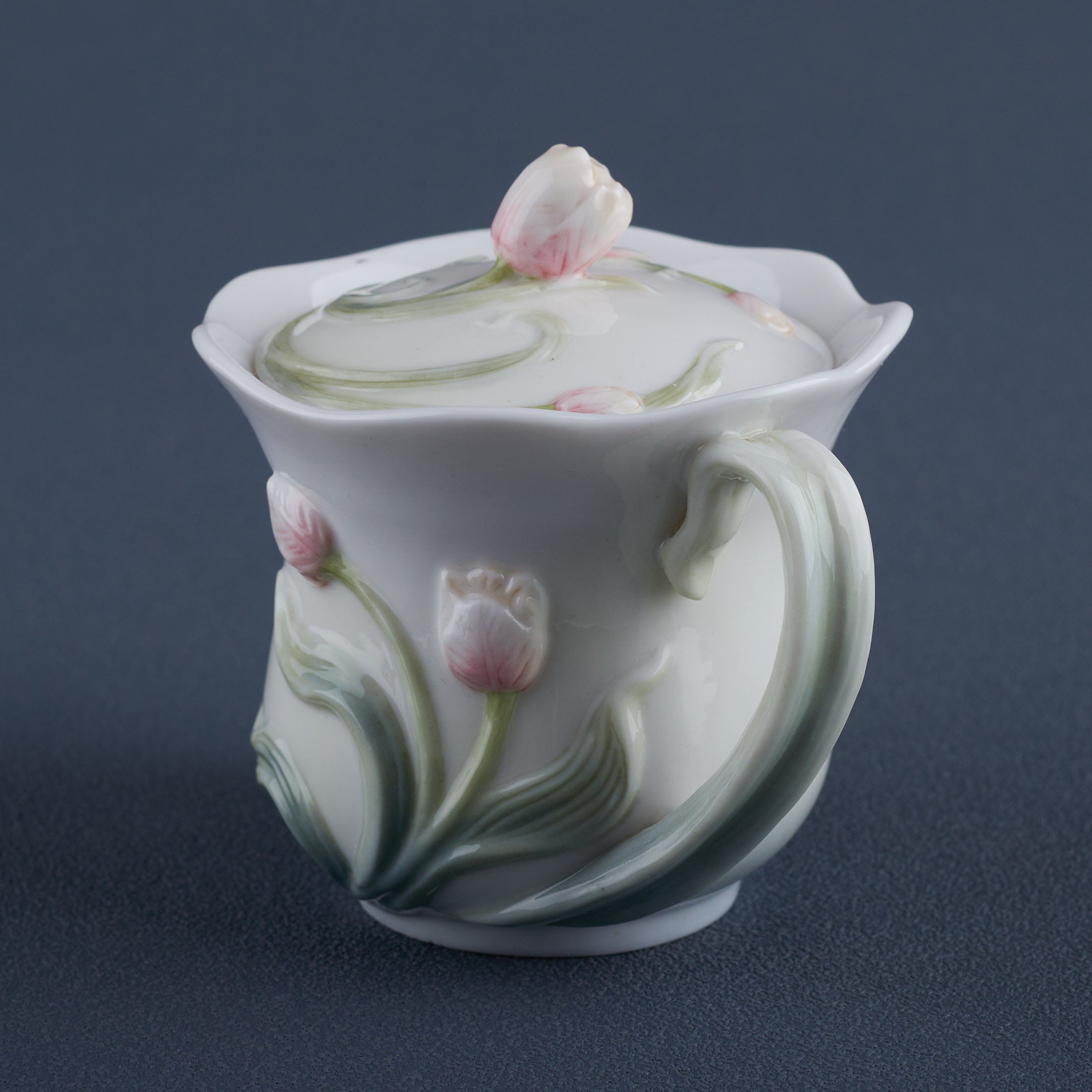 Tulip Sugar Jar