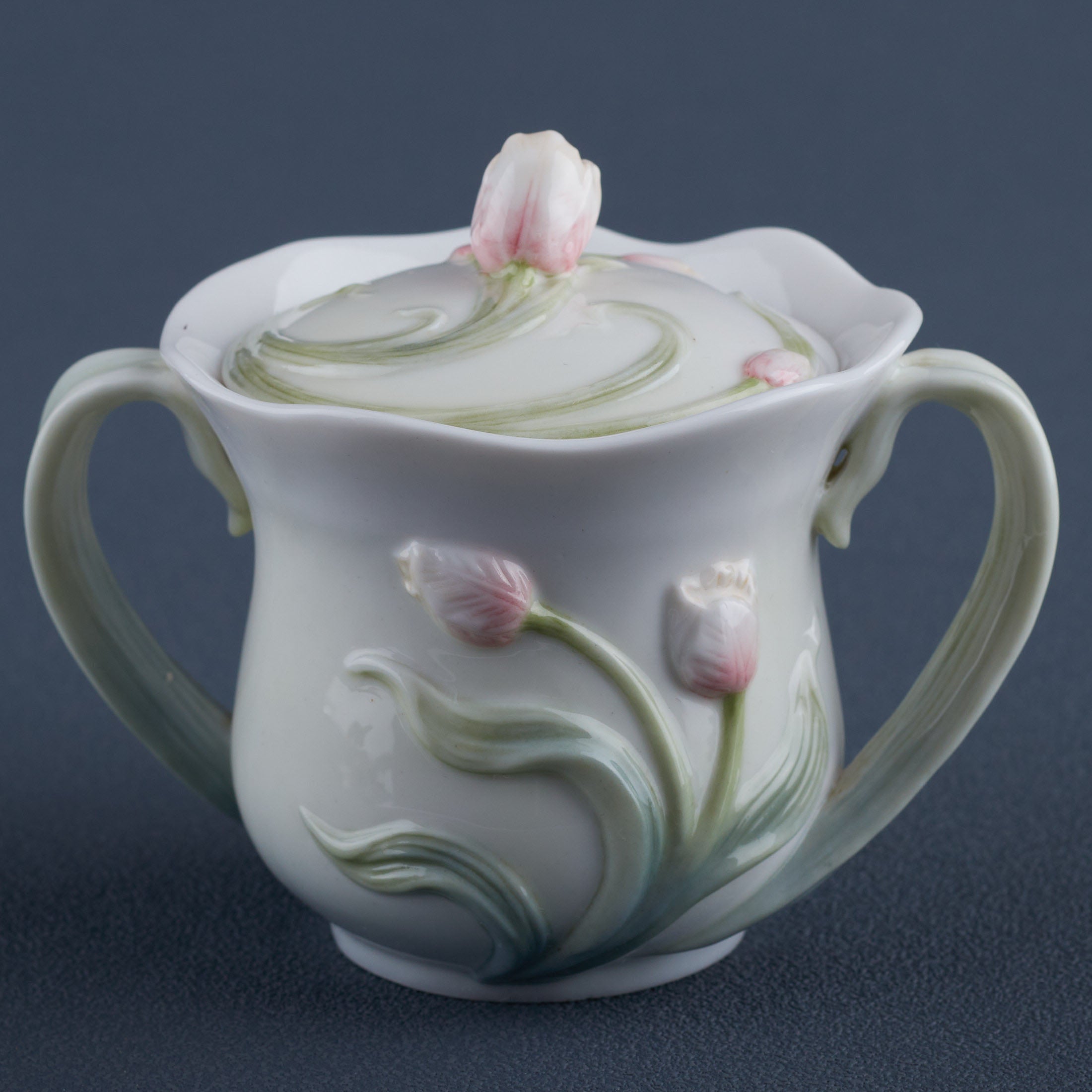Tulip Sugar Jar