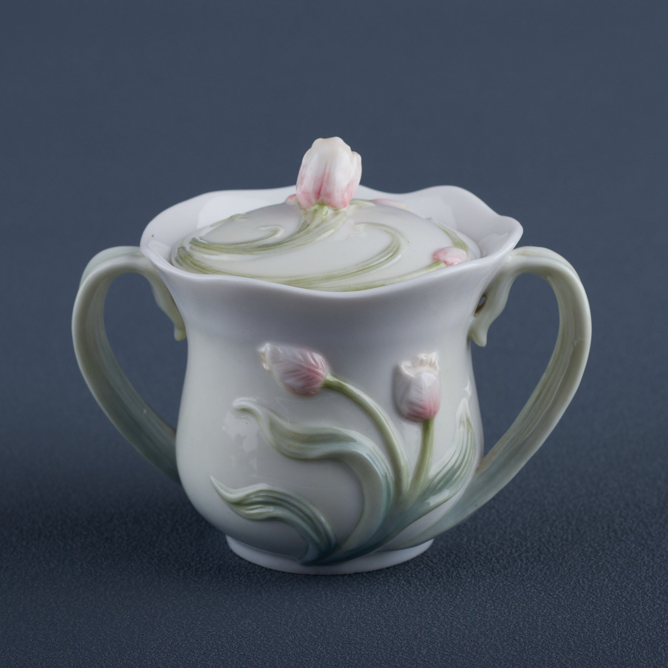 Tulip Sugar Jar