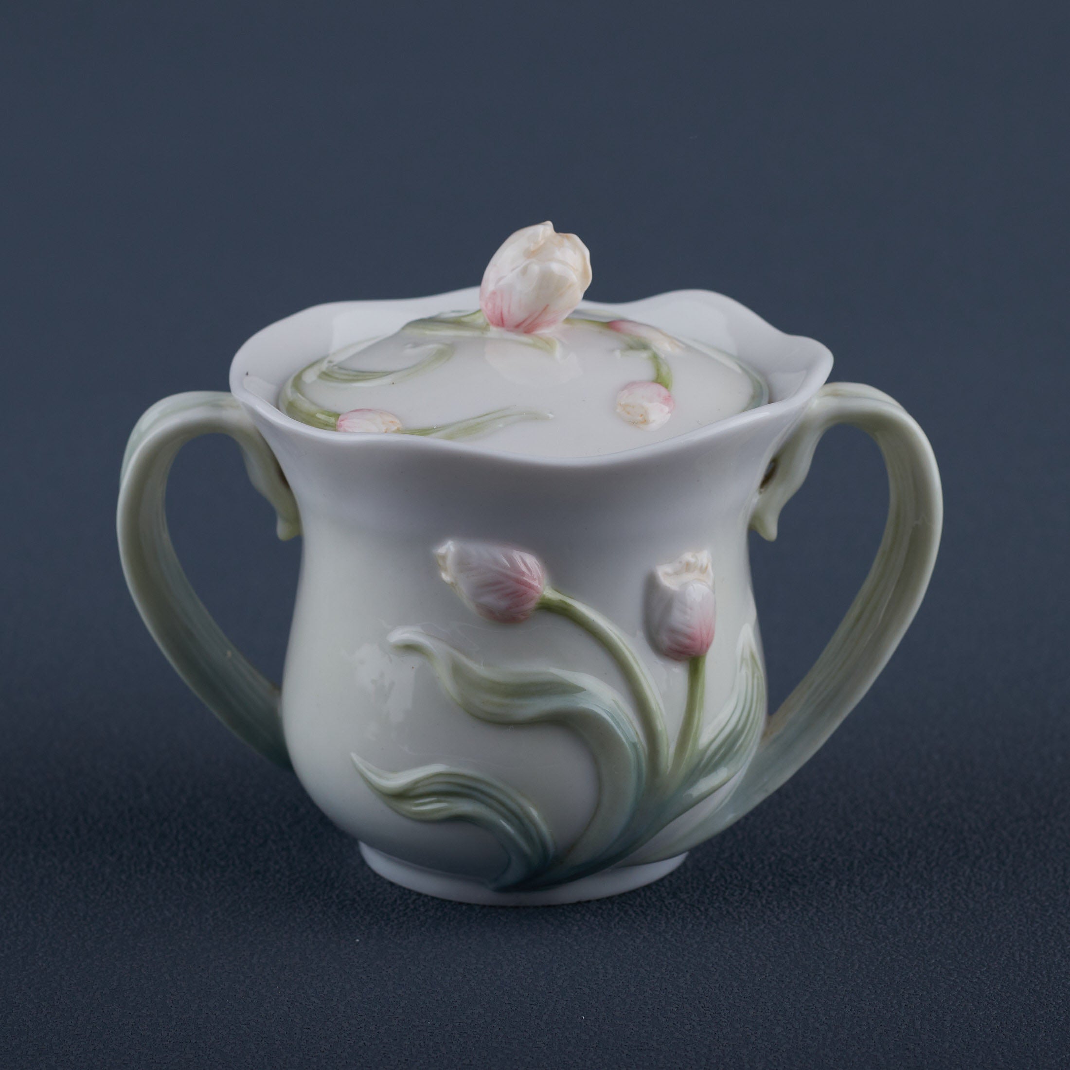 Tulip Sugar Jar