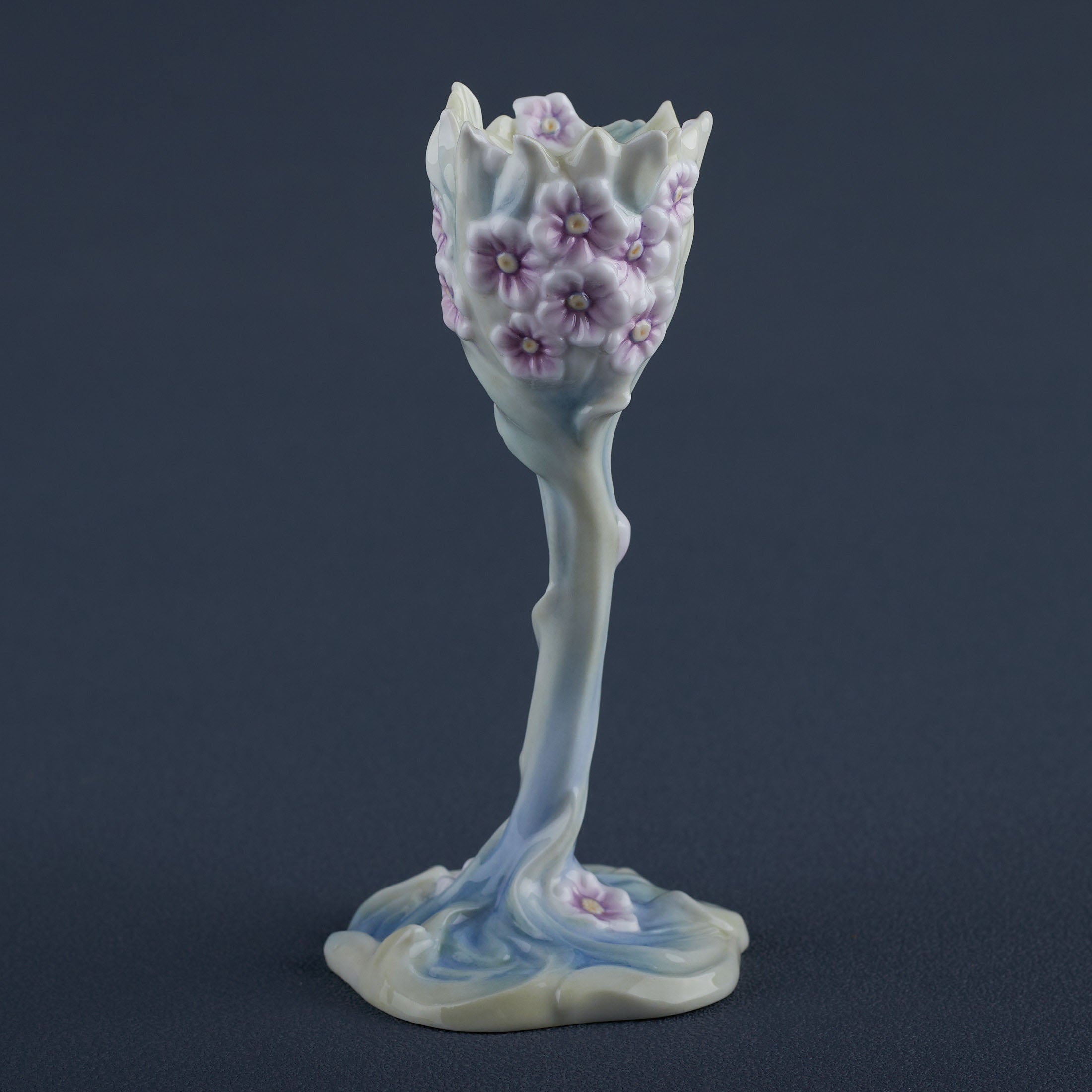 Violet Candle Holder