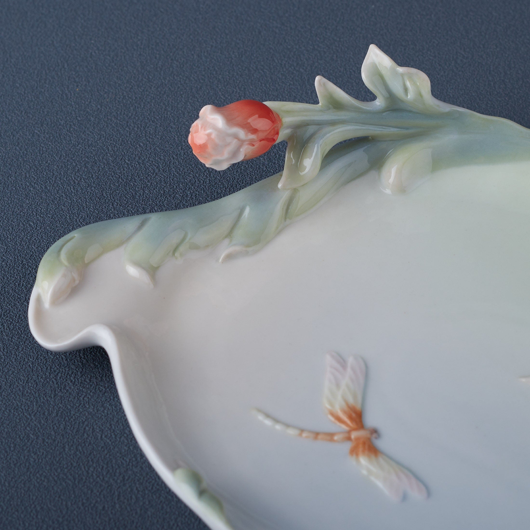 Dragonfly and Poppy Jewelery Tray (Large)
