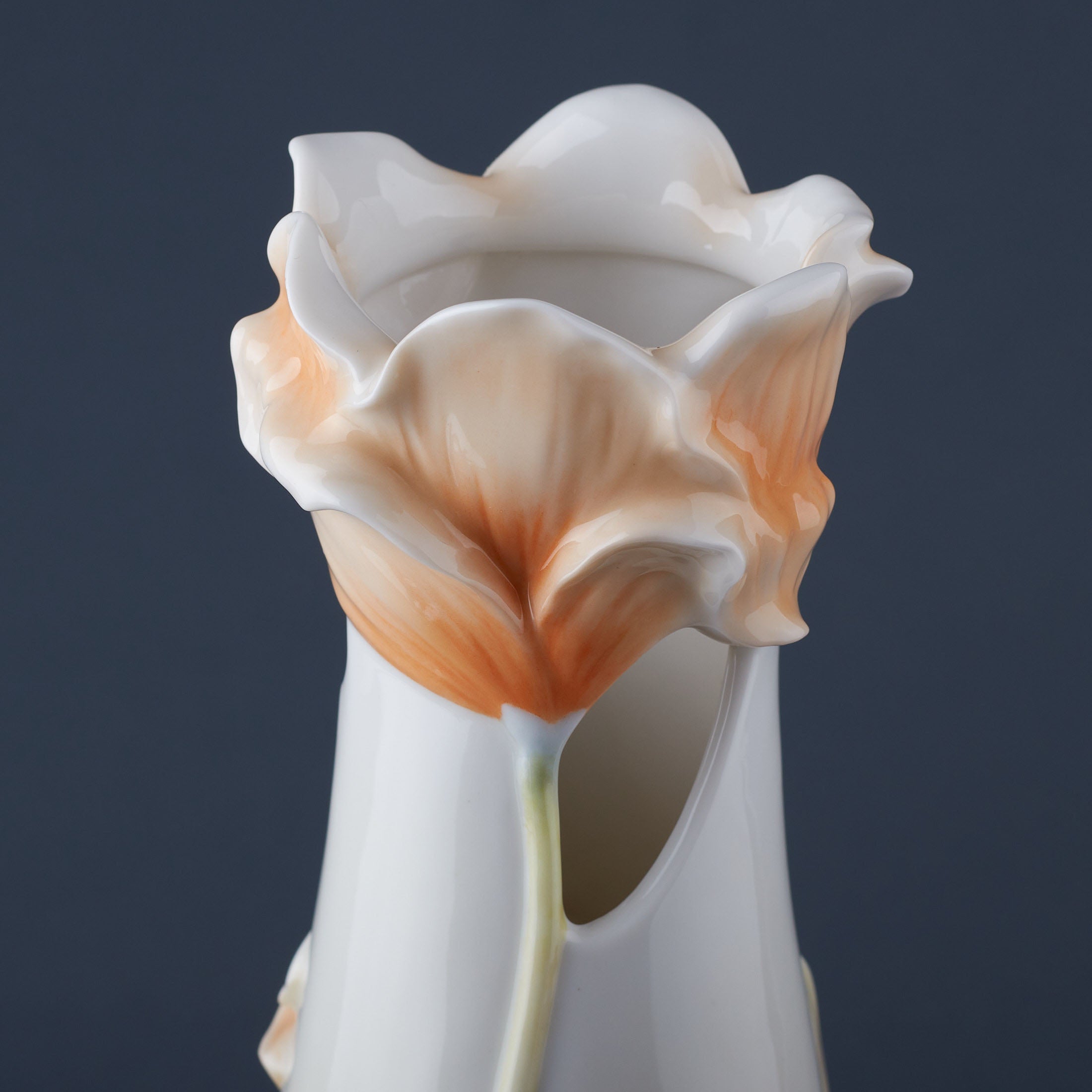 Little Butterfly And Tulip Vase