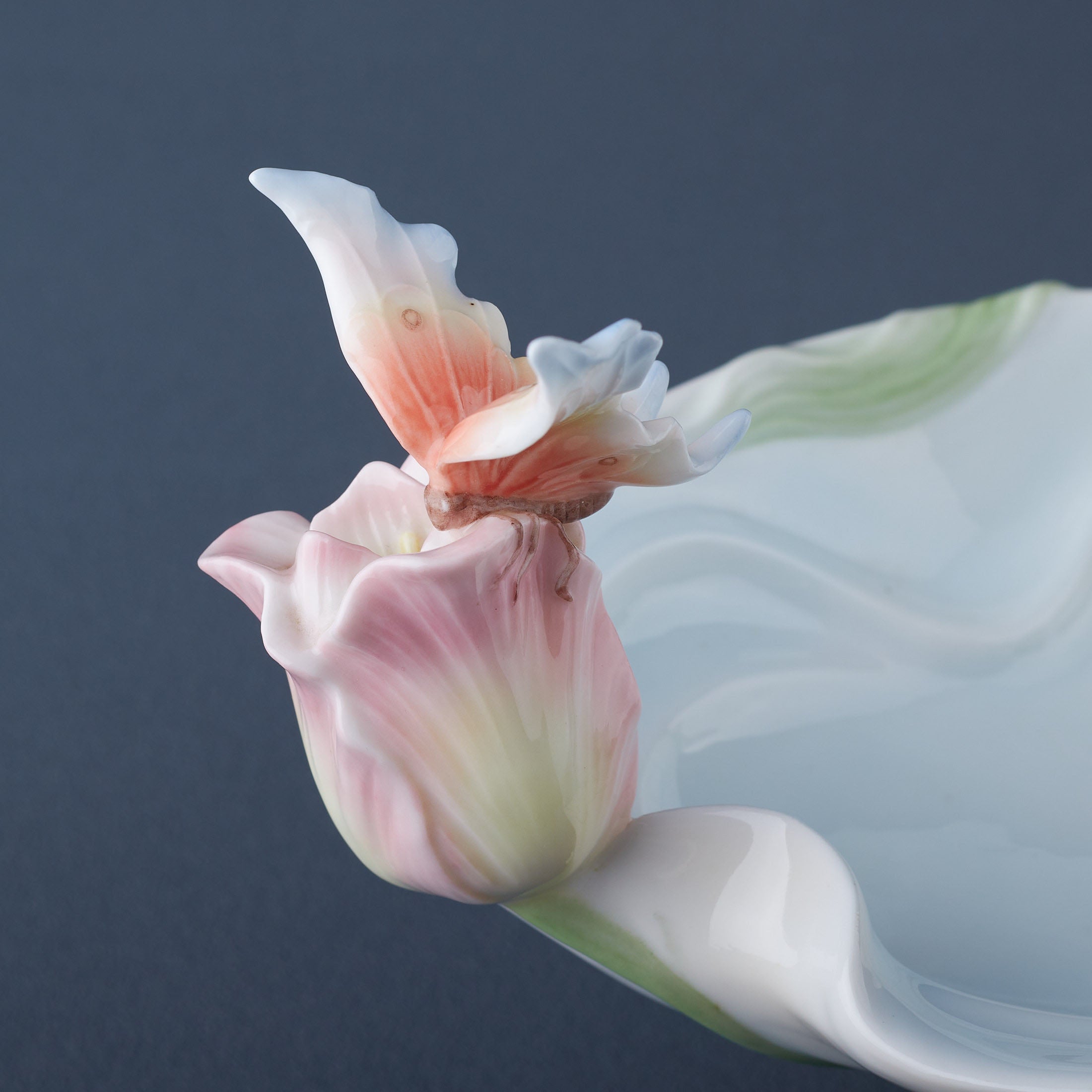 Art Nouveav Butterfly Kissing Tulip