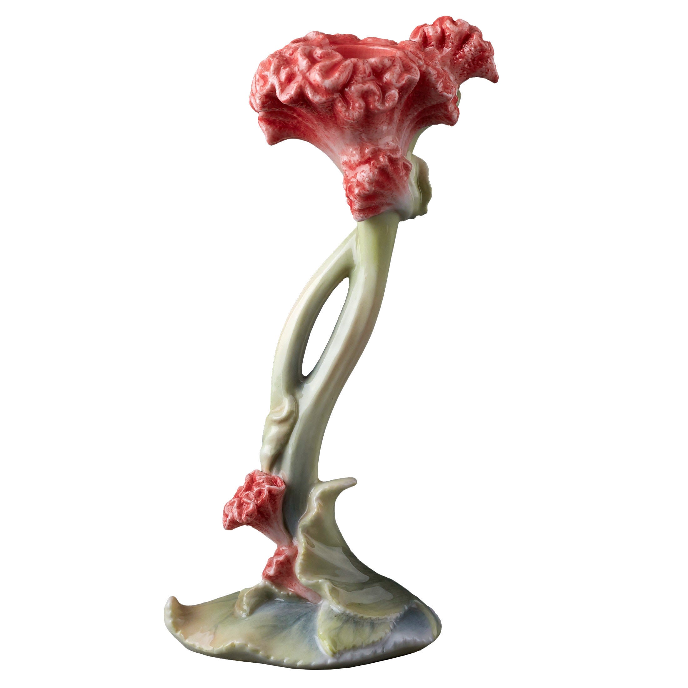 Cockscomb Candle Holder