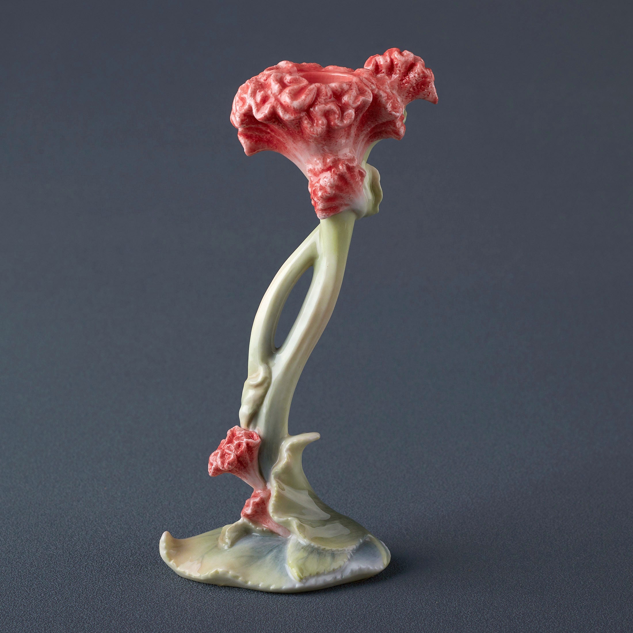 Cockscomb Candle Holder