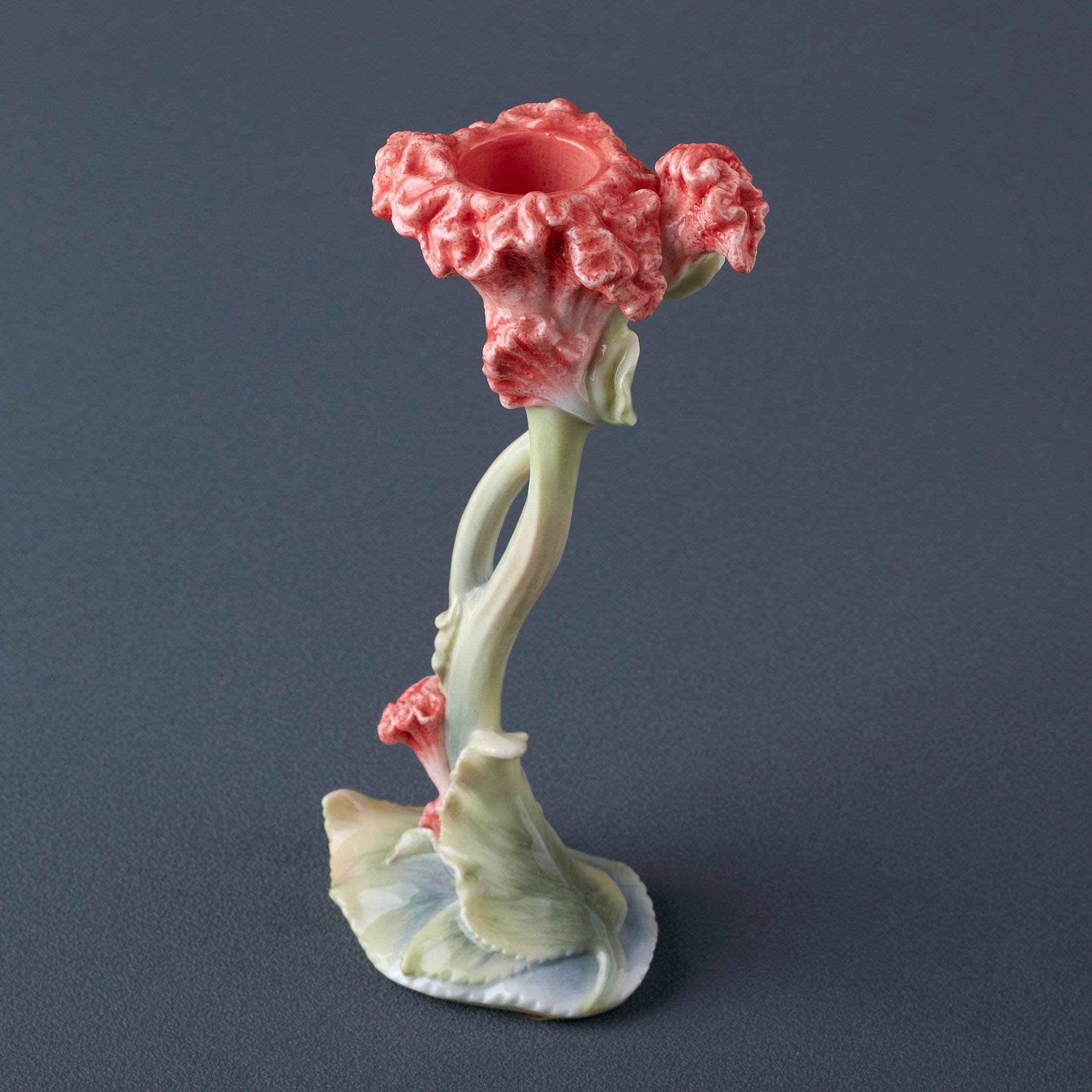 Cockscomb Candle Holder