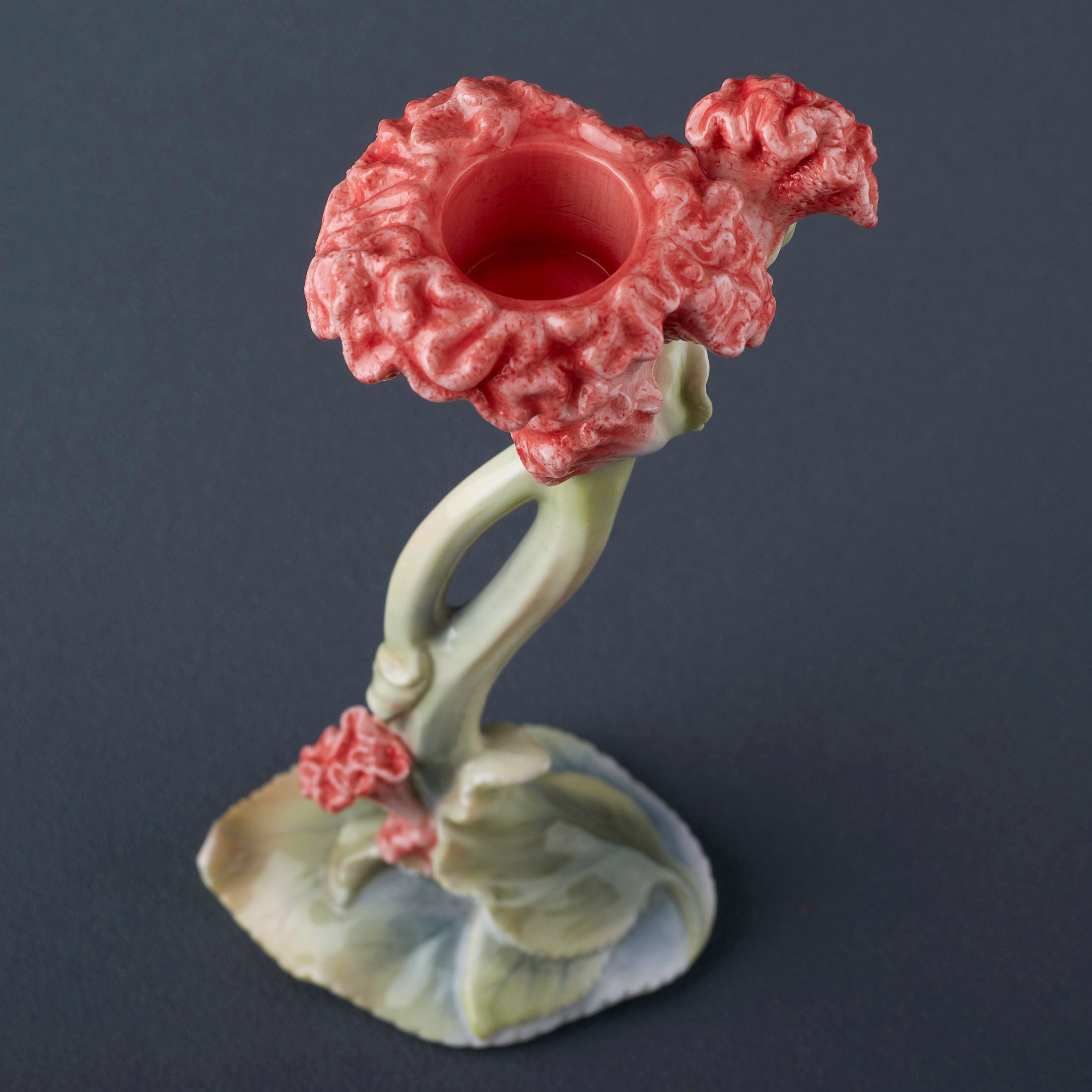Cockscomb Candle Holder
