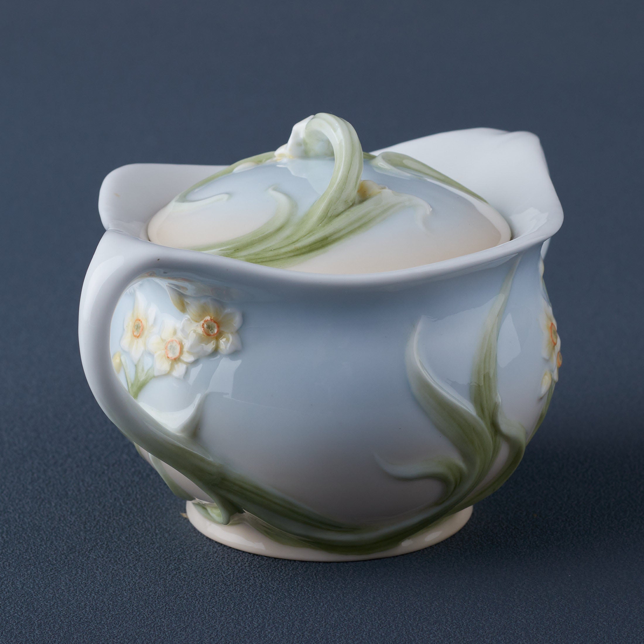 Egret Sugar Jar