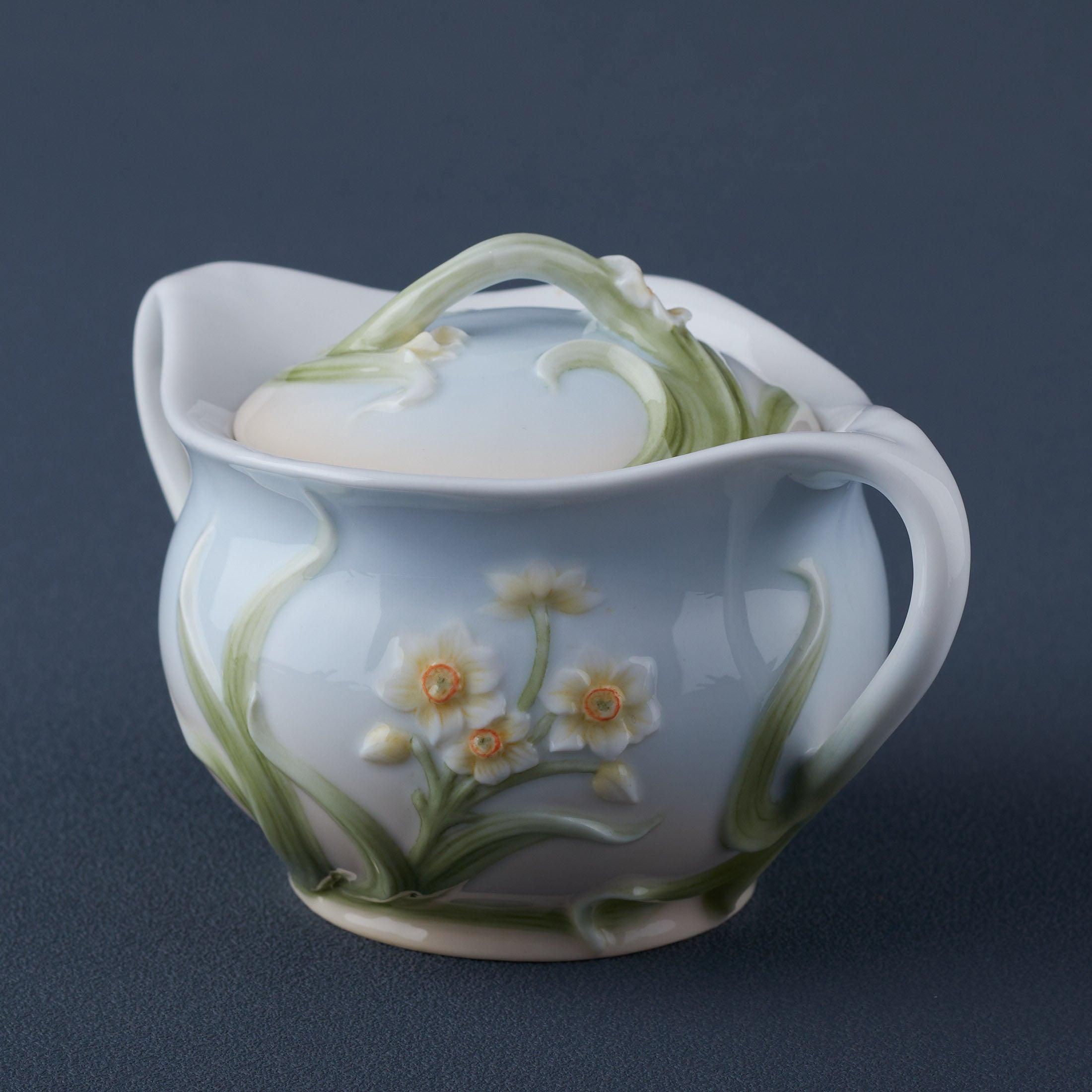 Egret Sugar Jar