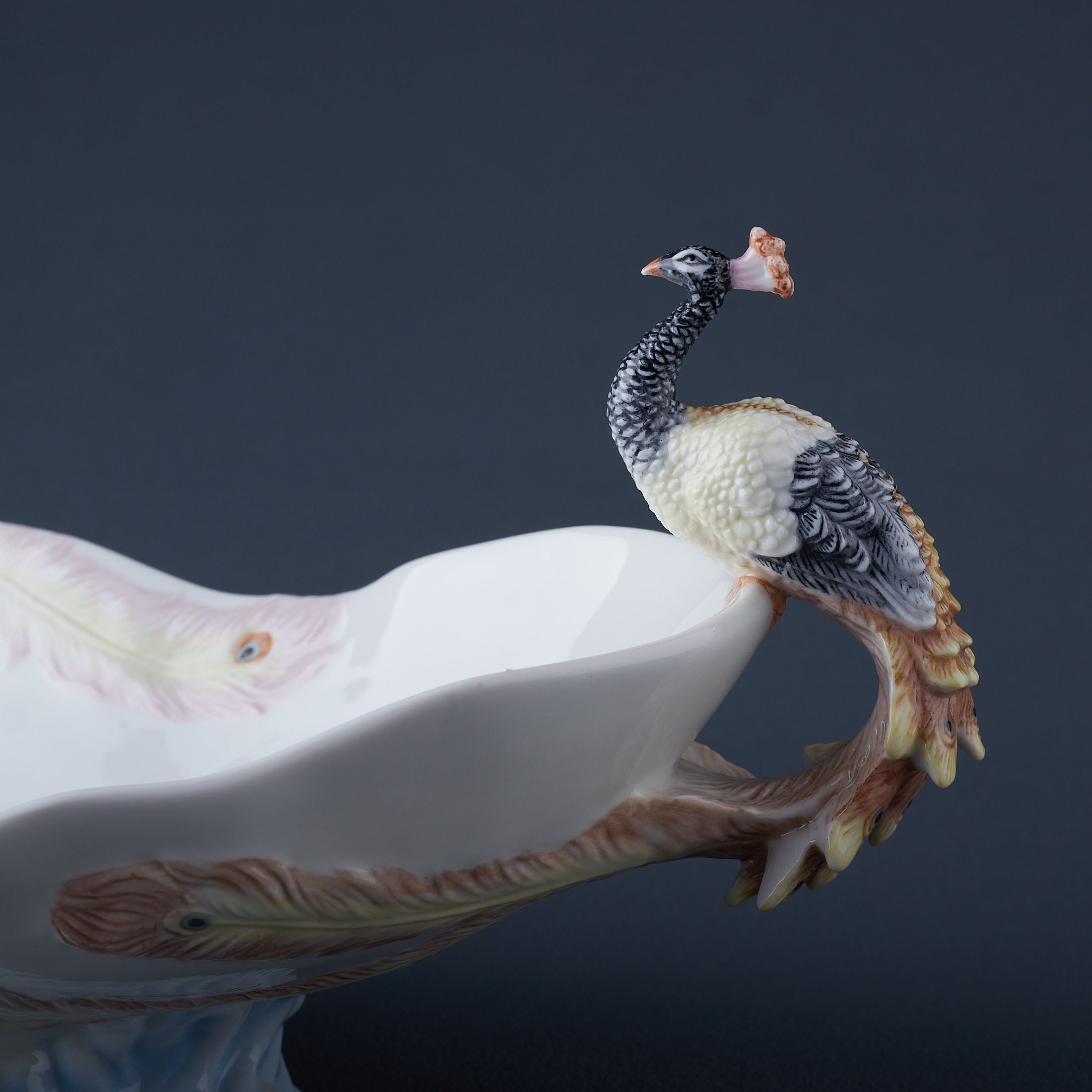 Twin Peacocks Tray