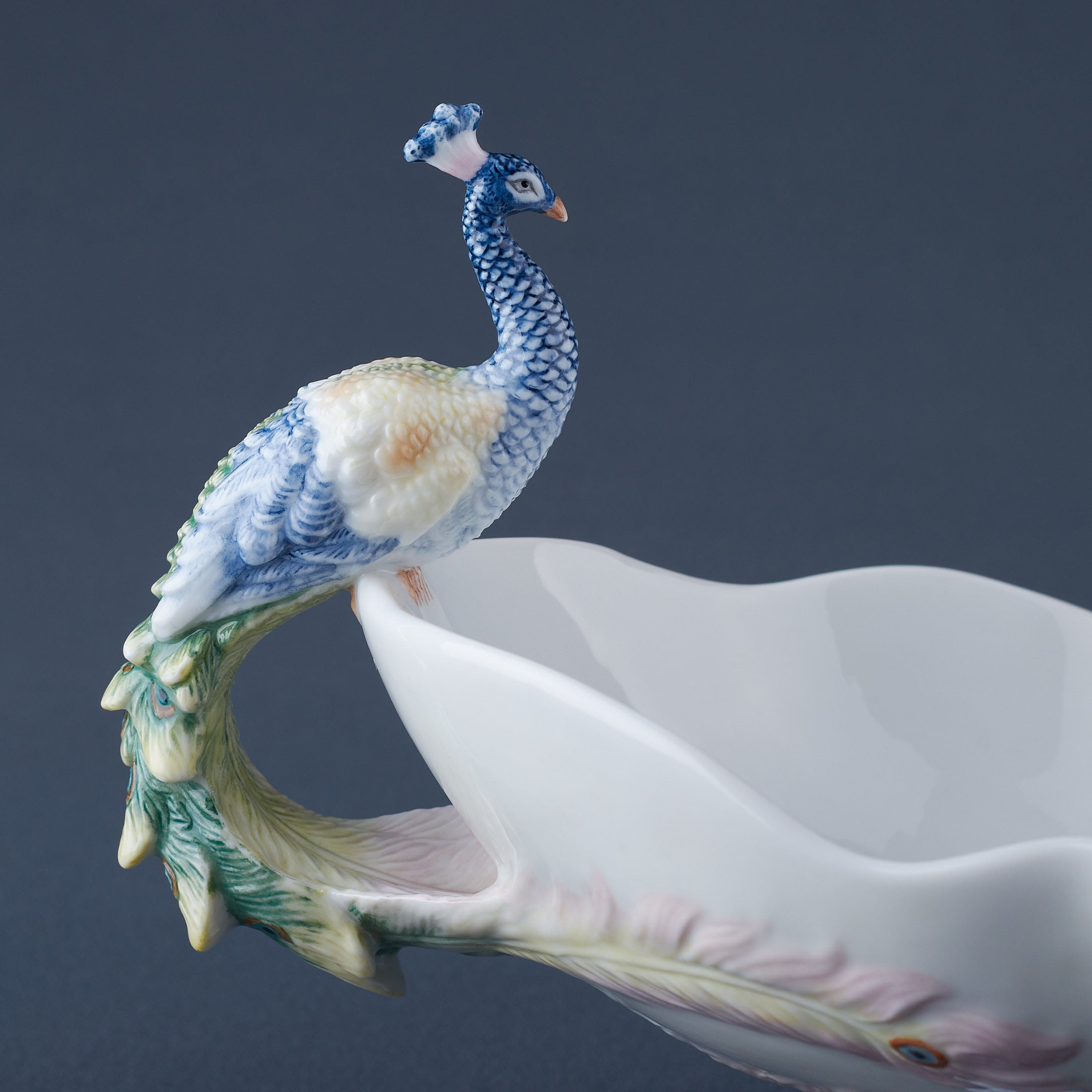 Twin Peacocks Tray