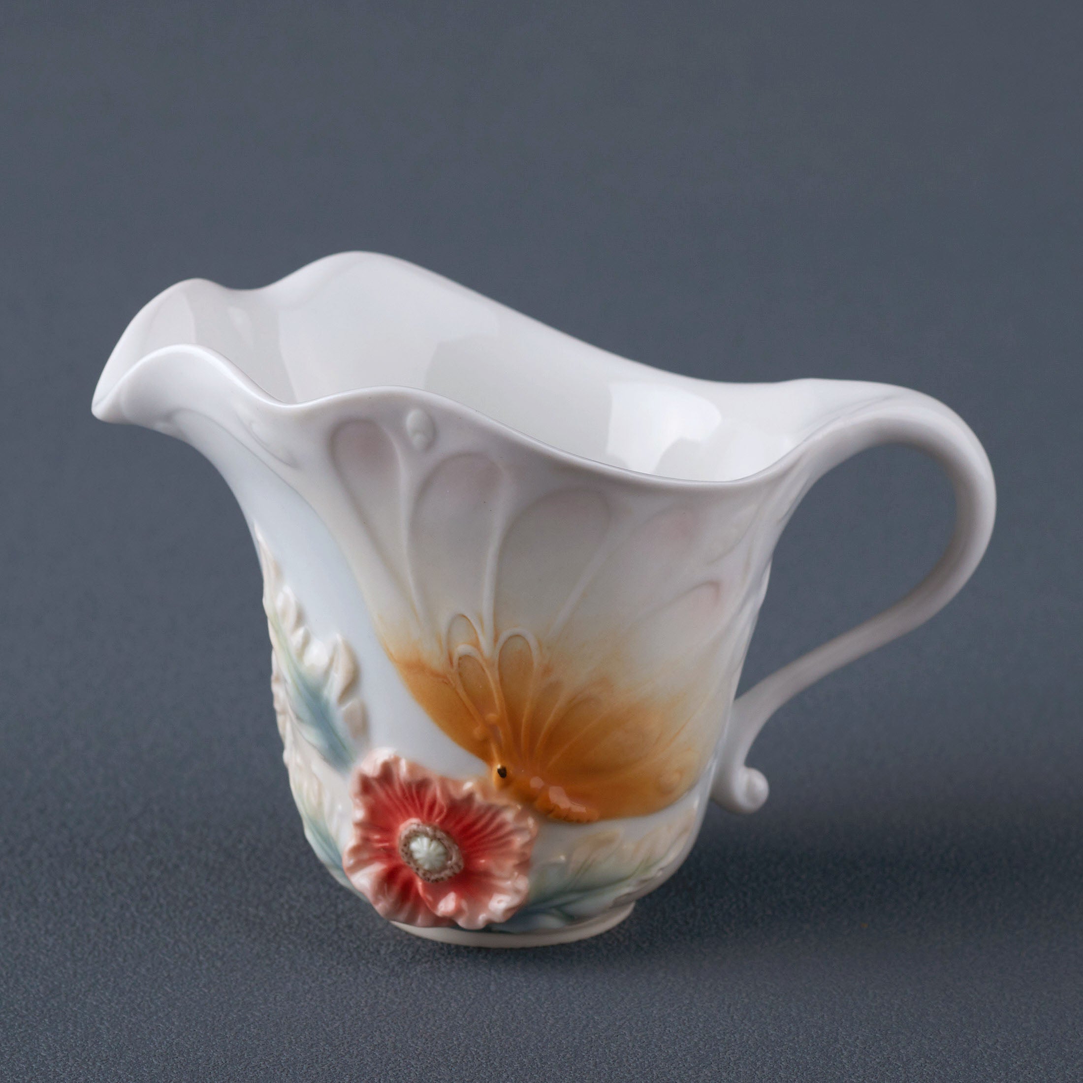Butterfly Wing and Poppy Creamer