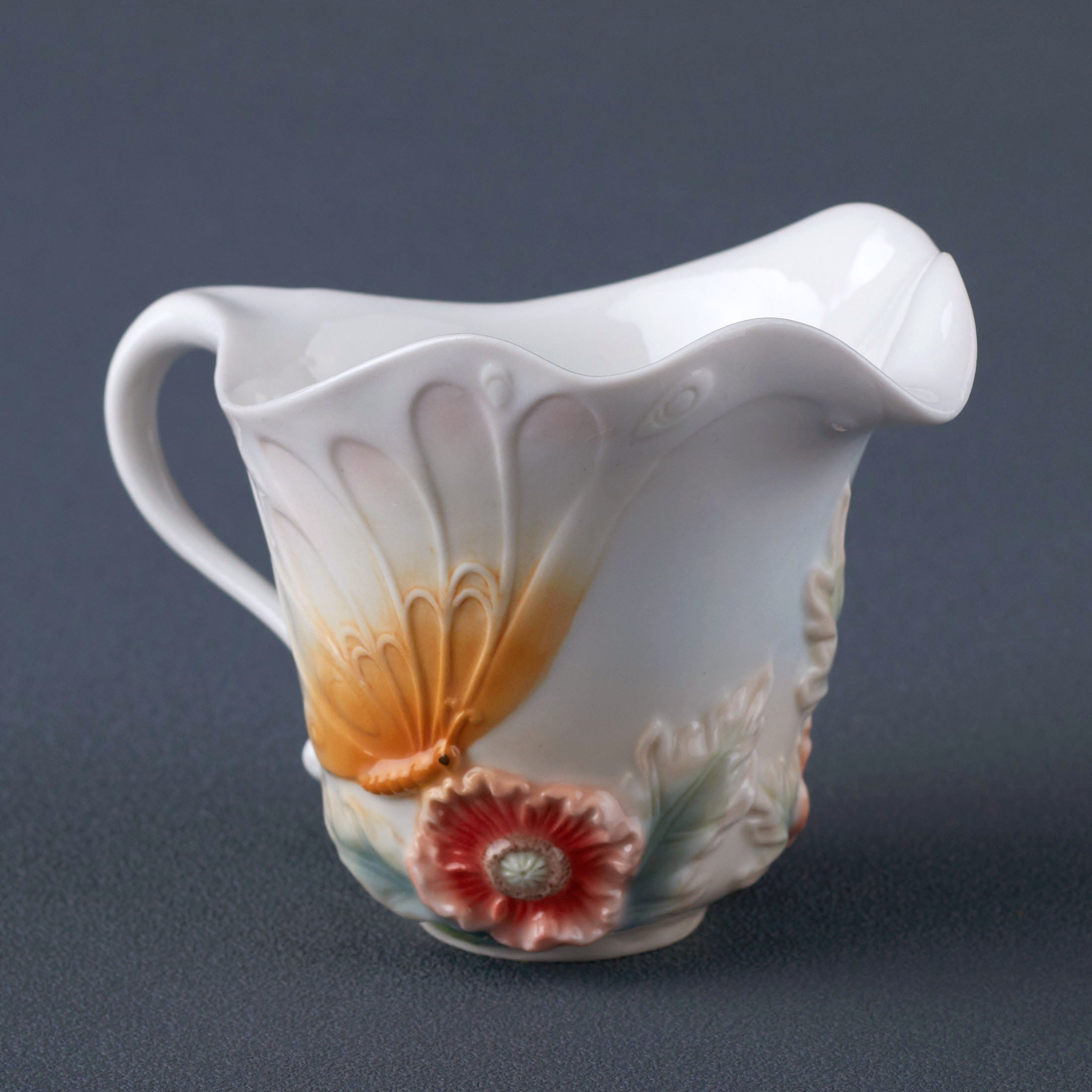 Butterfly Wing and Poppy Creamer