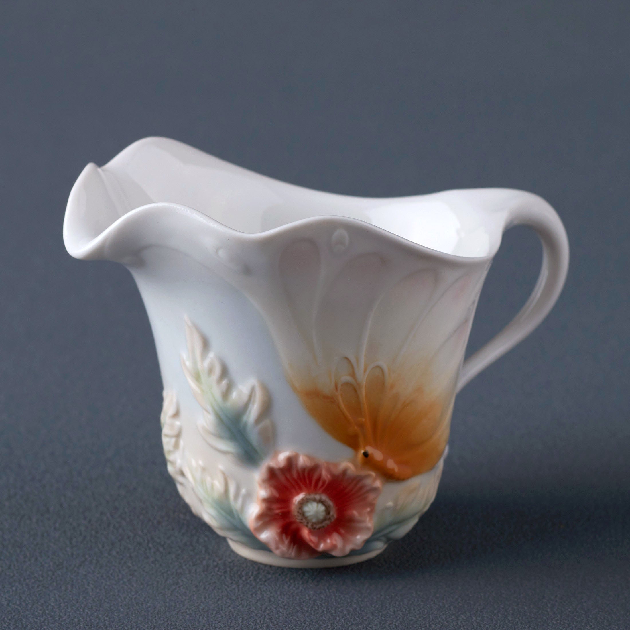 Butterfly Wing and Poppy Creamer