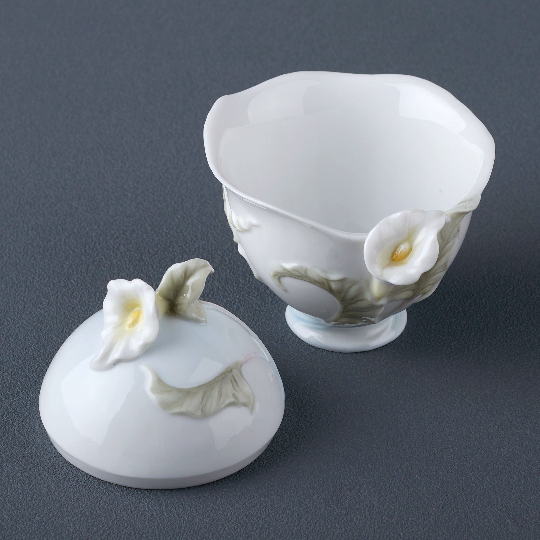 Cala Lily Sugar Jar