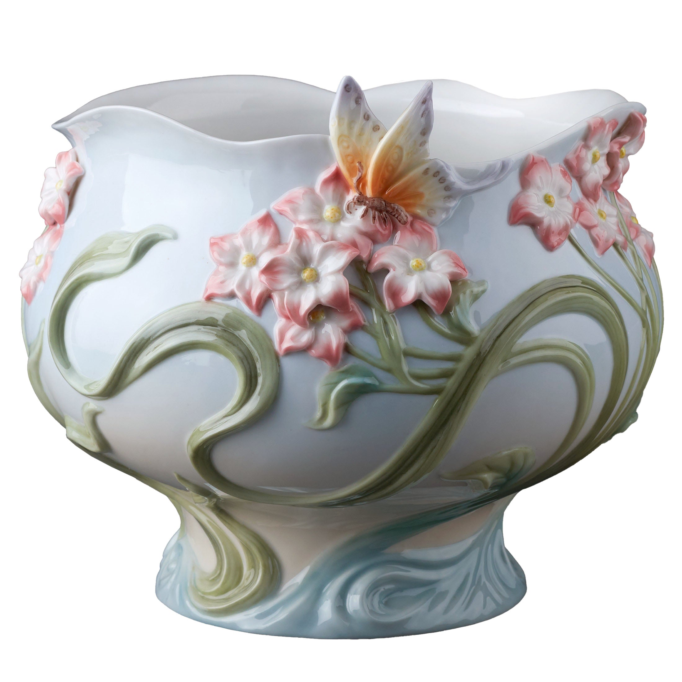 Freesia and Butterfly Bowl