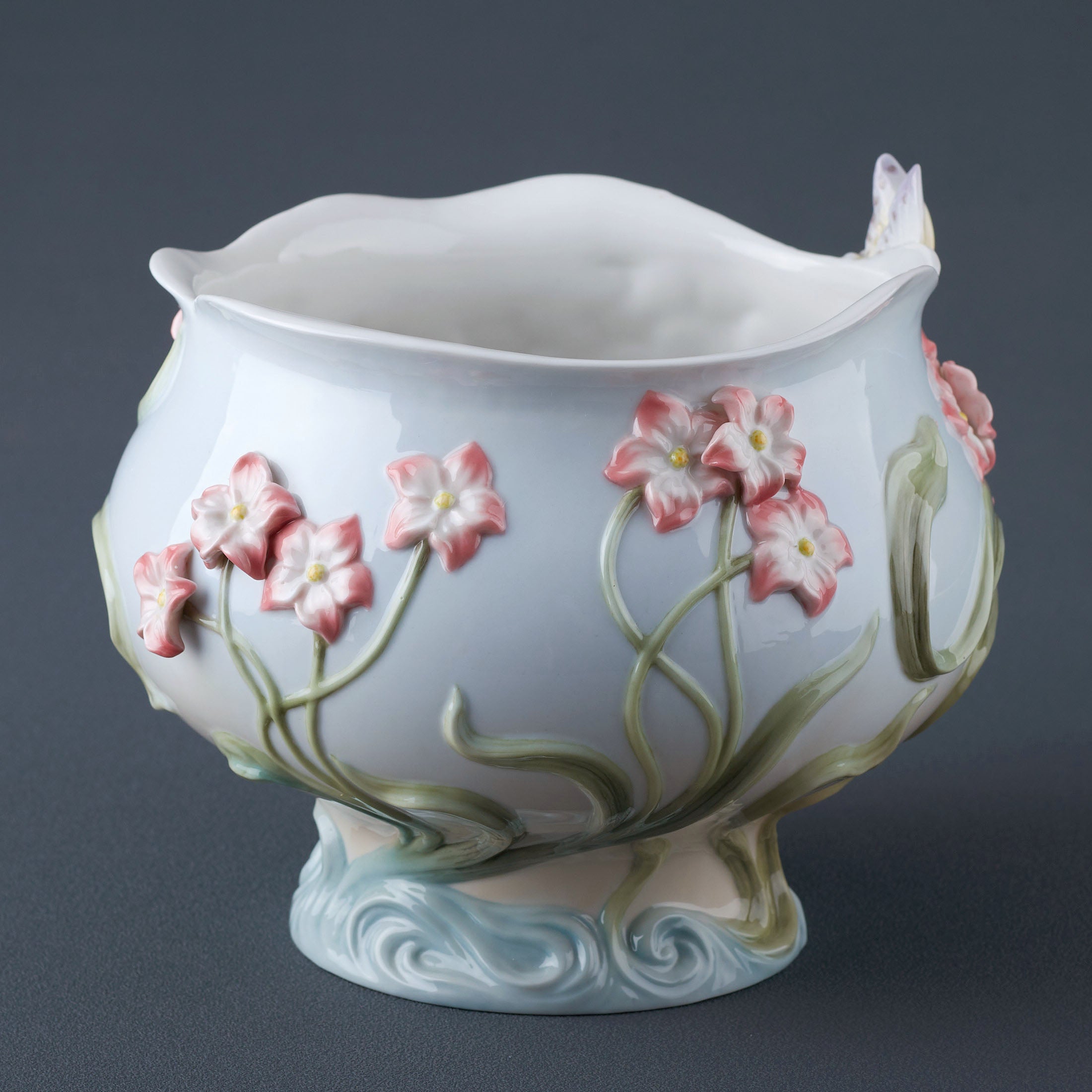Freesia and Butterfly Bowl