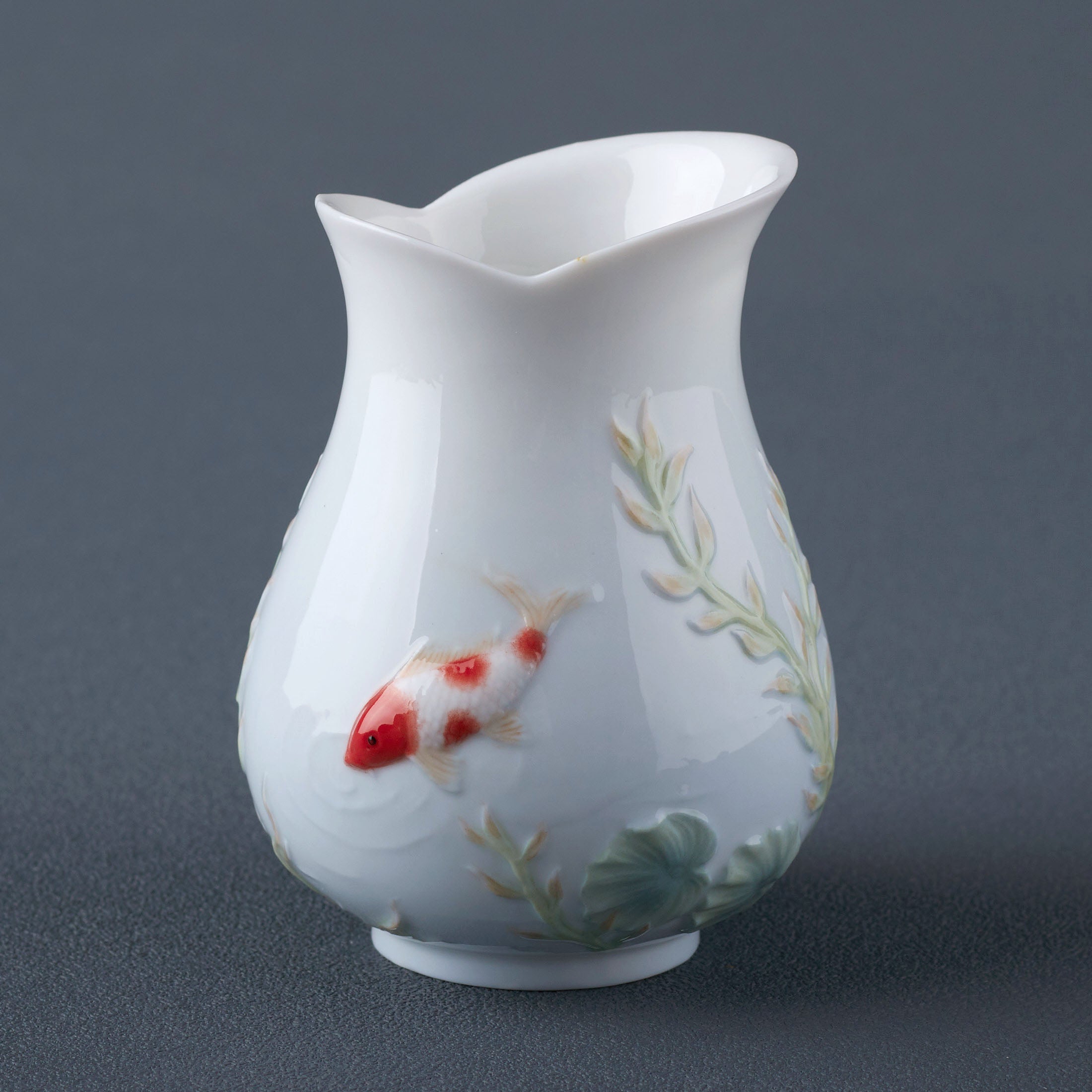 Koi Koi In Lotus Pond Creamer