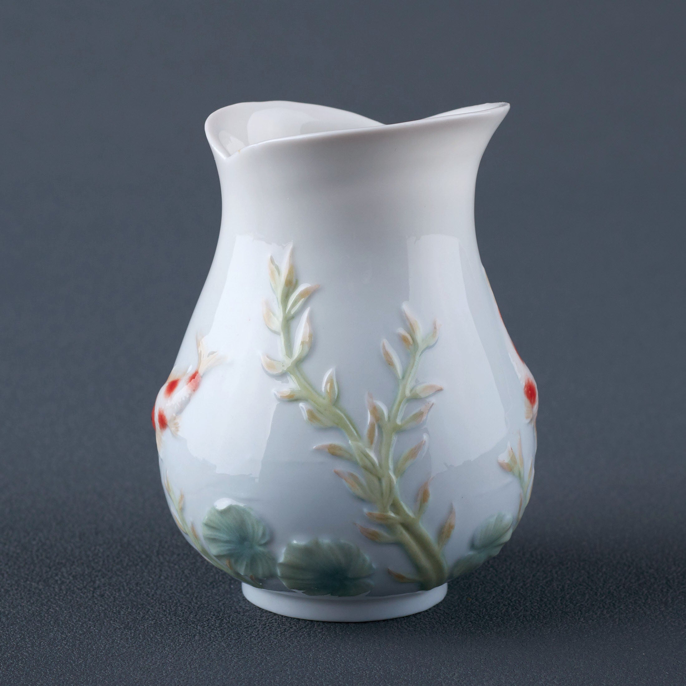 Koi Koi In Lotus Pond Creamer
