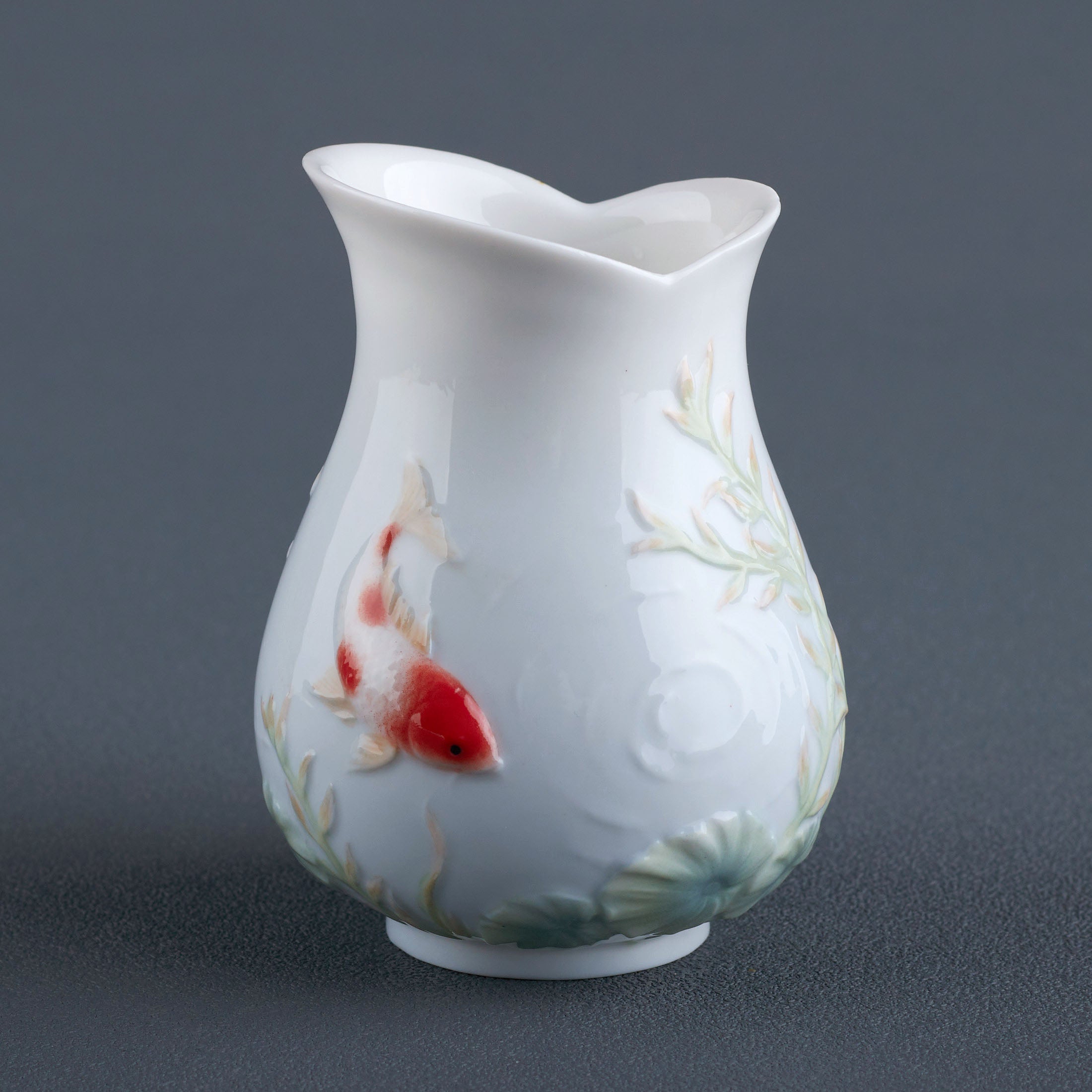 Koi Koi In Lotus Pond Creamer
