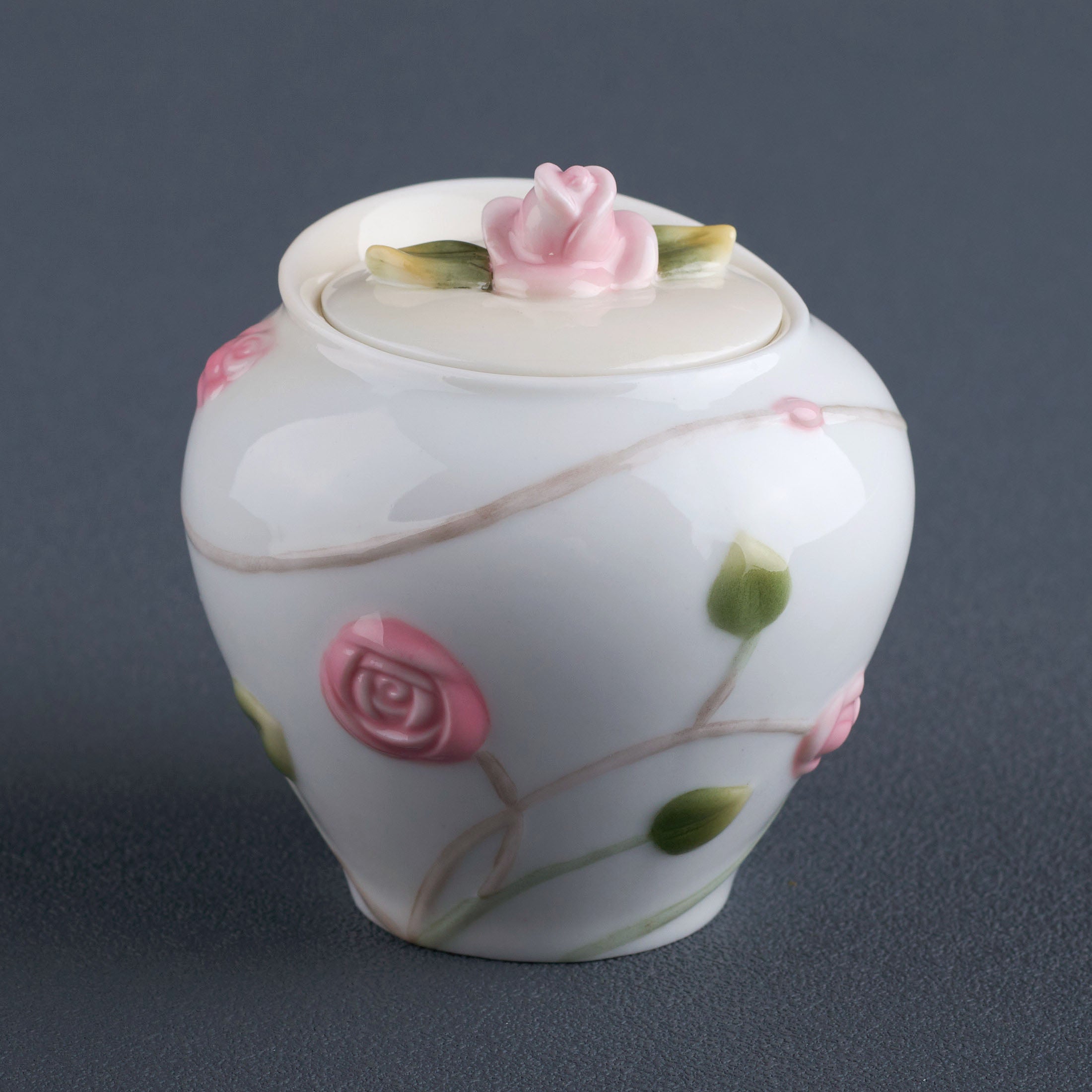 Rose Sugar Jar