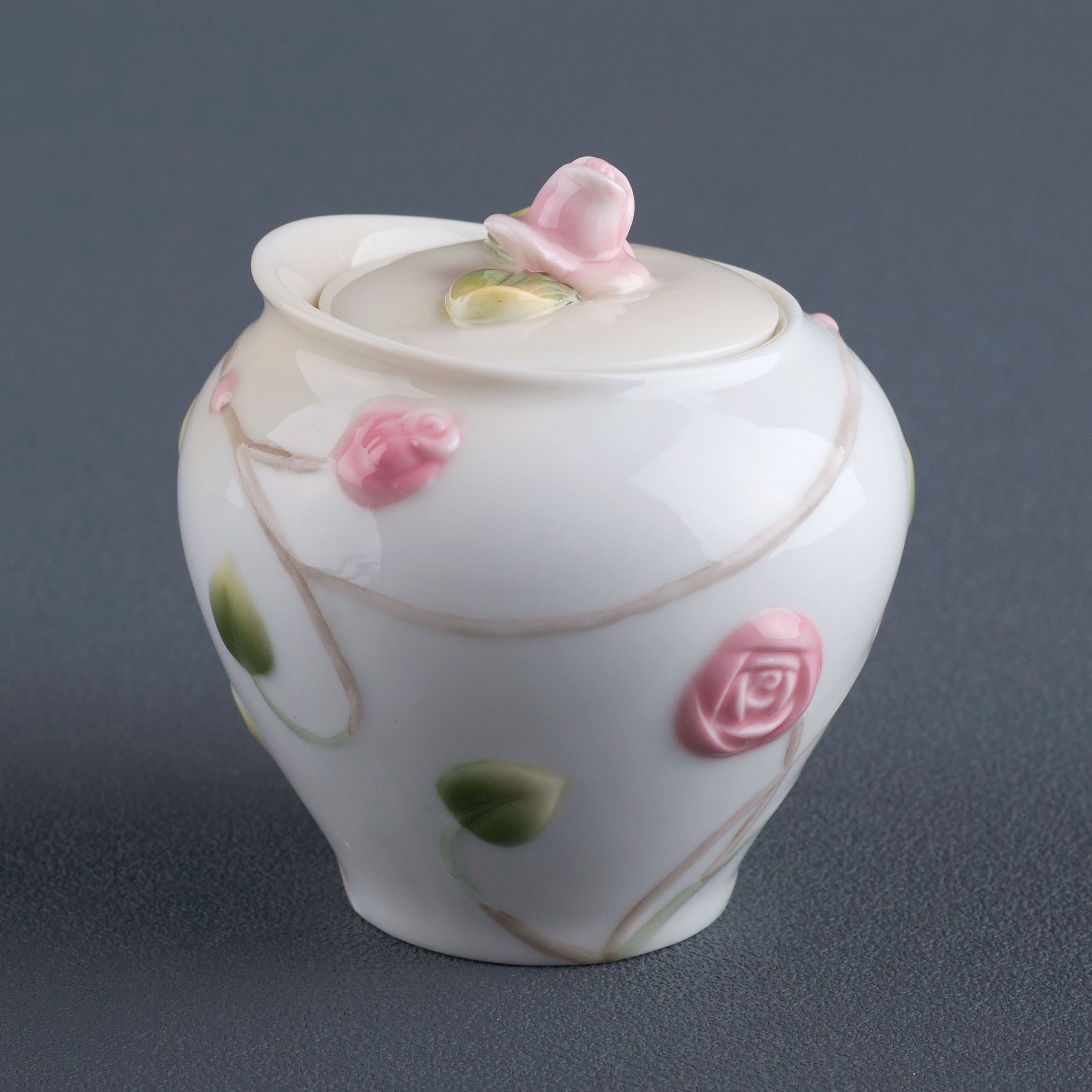 Rose Sugar Jar
