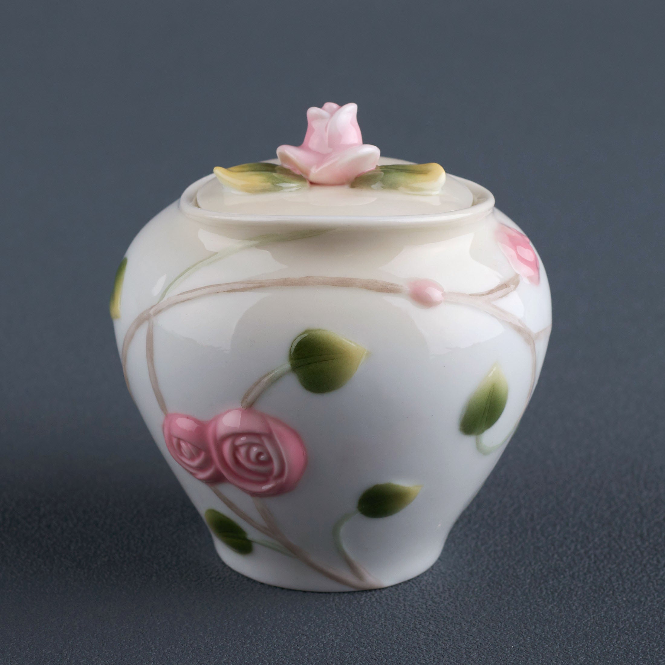 Rose Sugar Jar