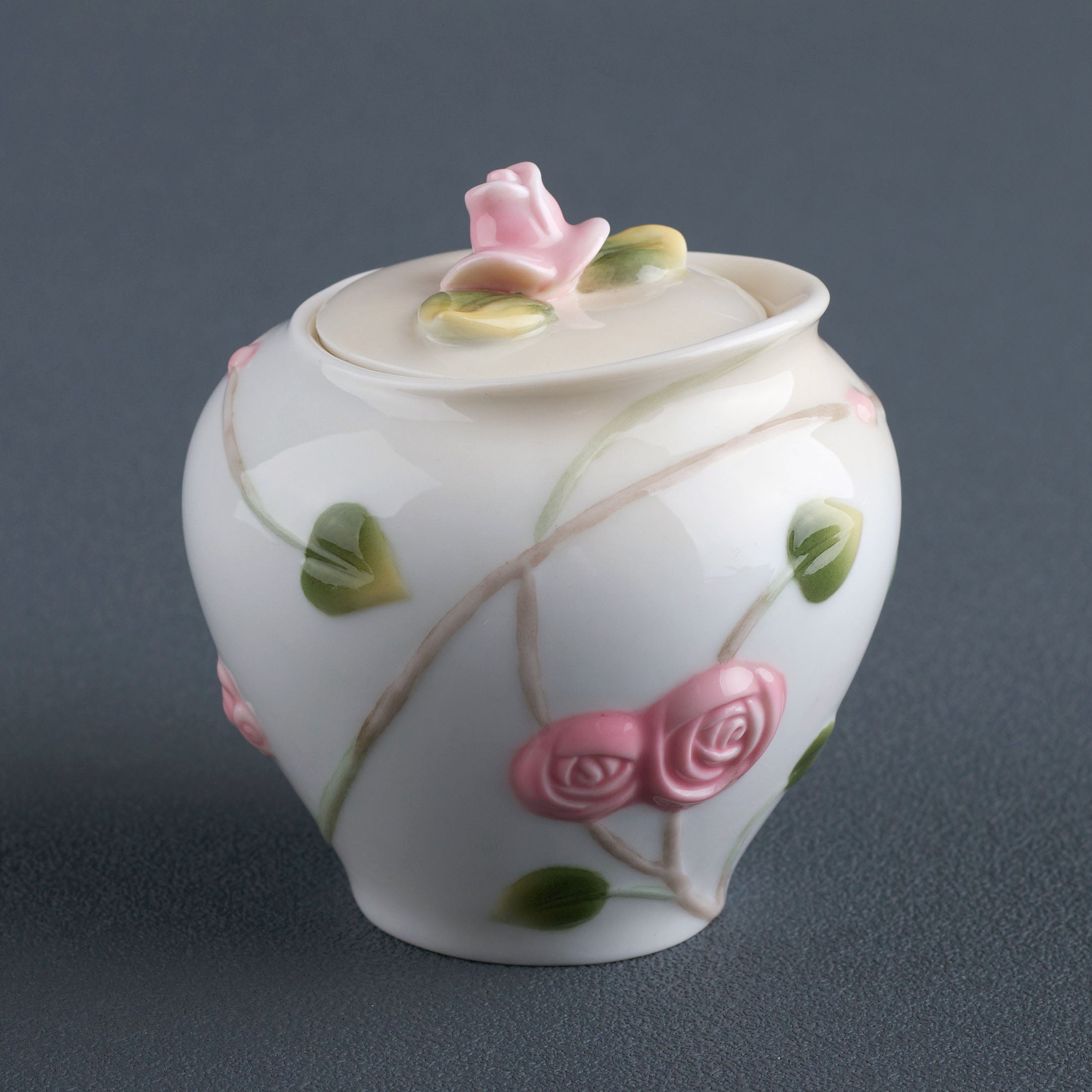 Rose Sugar Jar