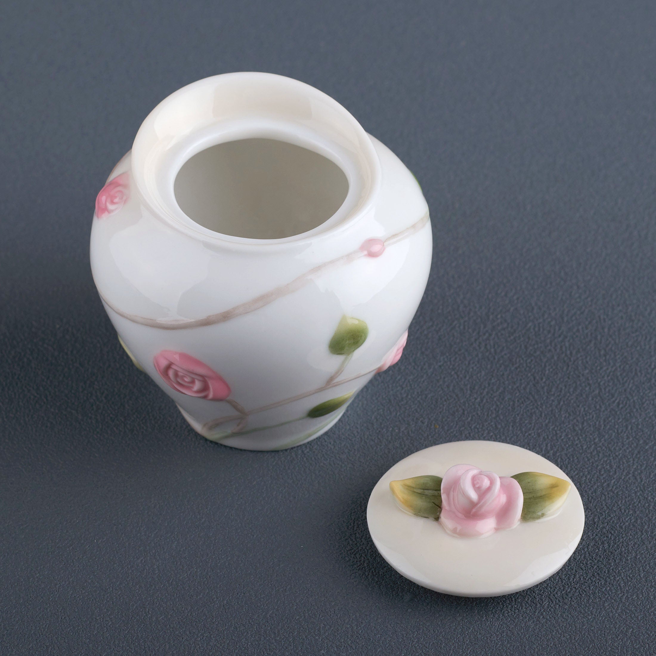 Rose Sugar Jar