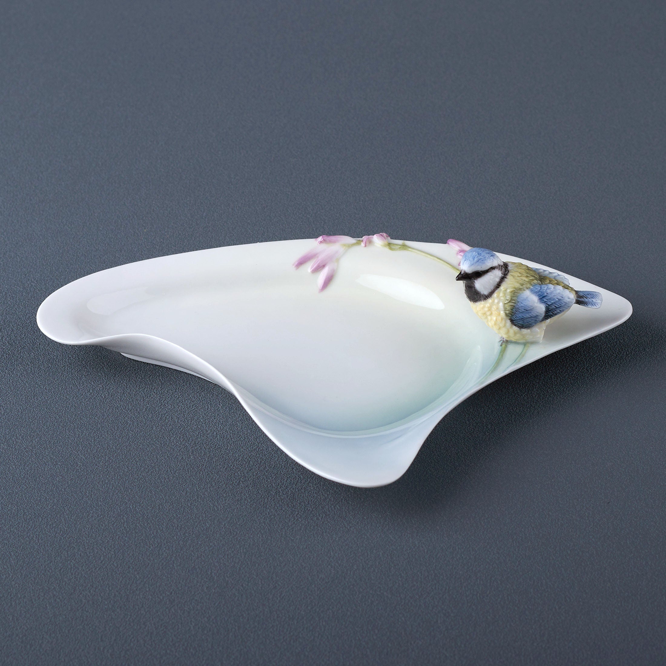 Bluebell and Blue Tit Dish