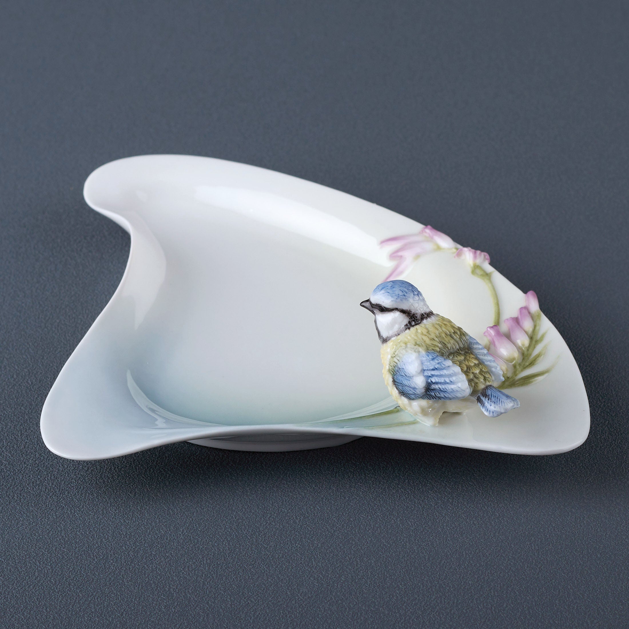 Bluebell and Blue Tit Dish