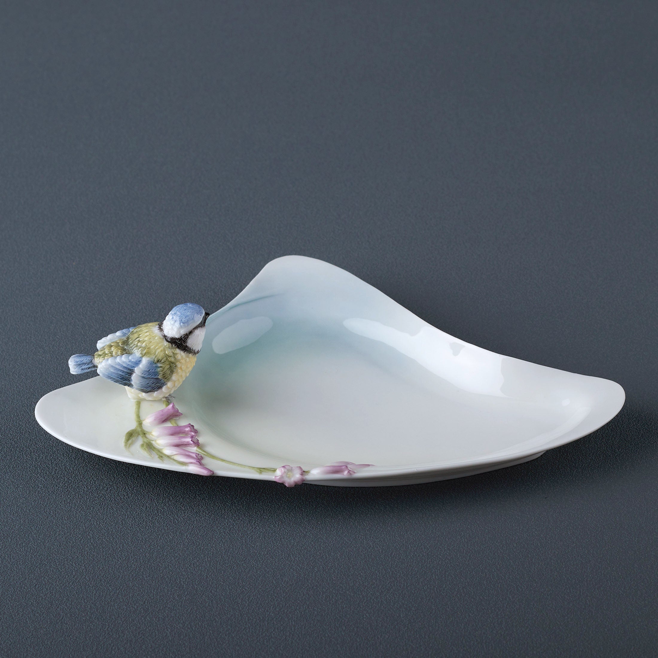 Bluebell and Blue Tit Dish