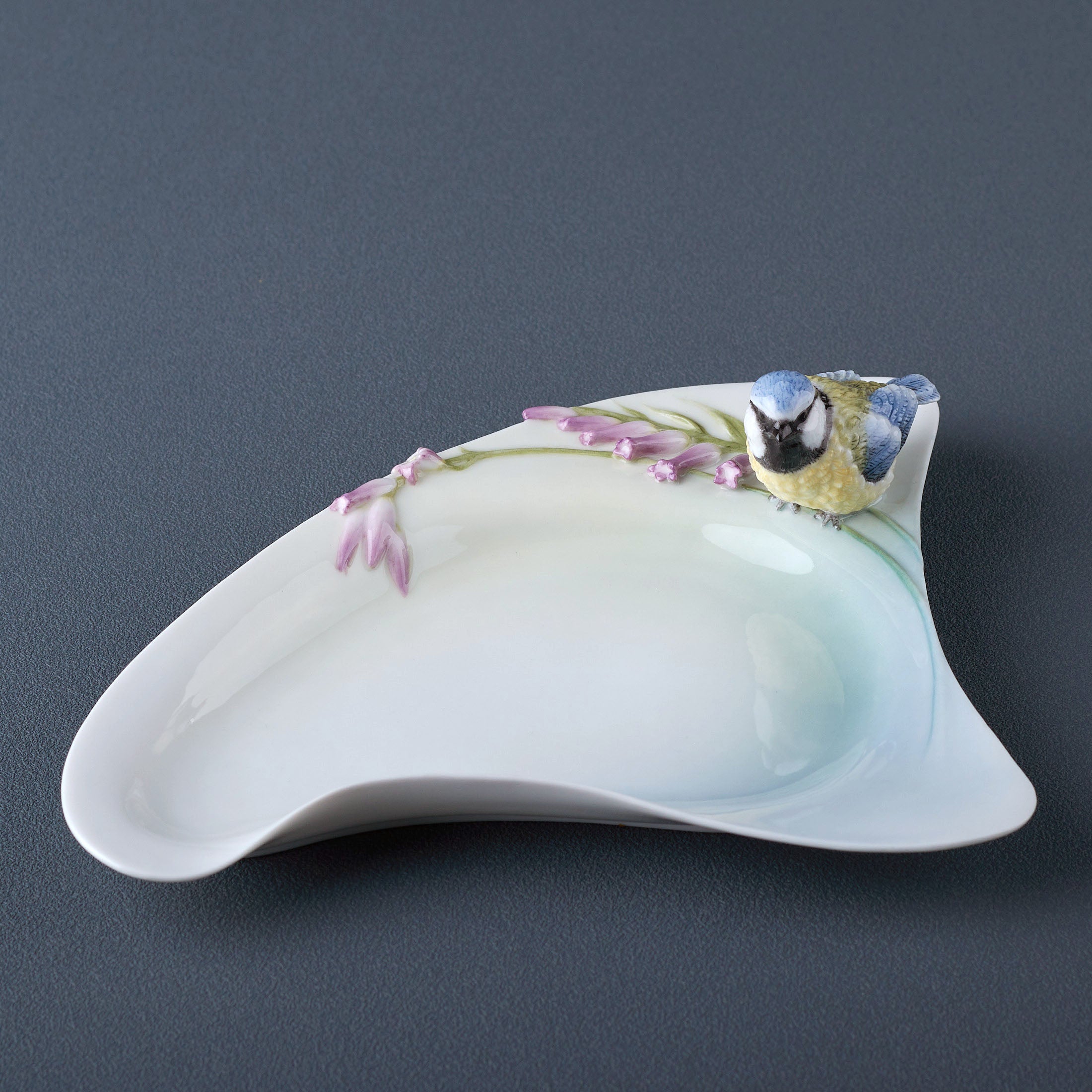 Bluebell and Blue Tit Dish