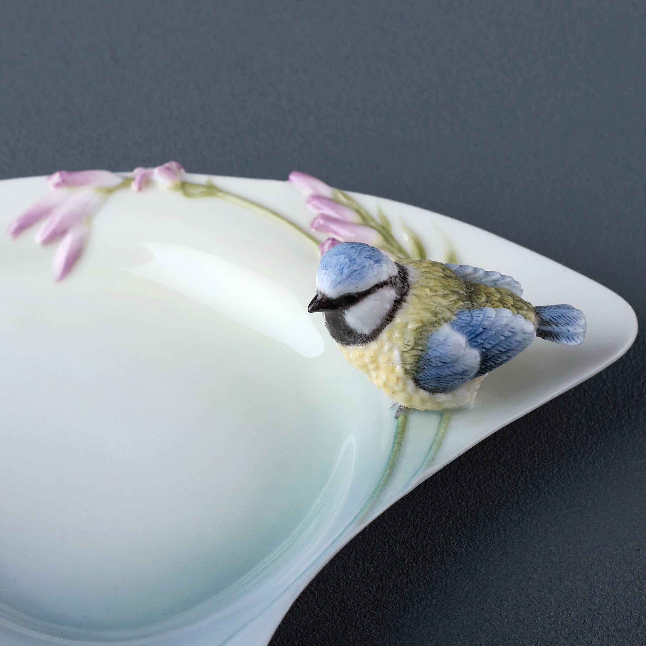 Bluebell and Blue Tit Dish