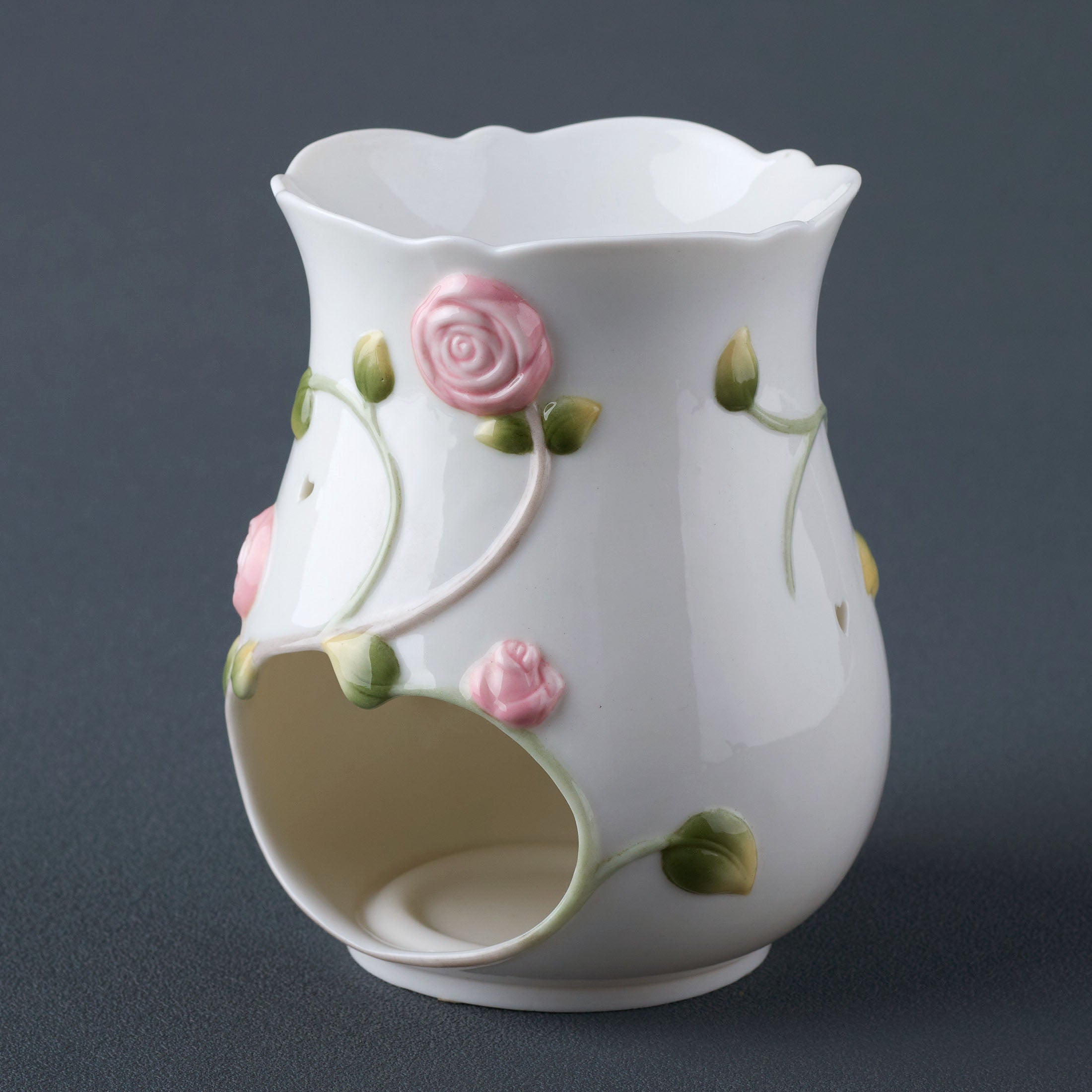 Rose Aroma Oil Burner