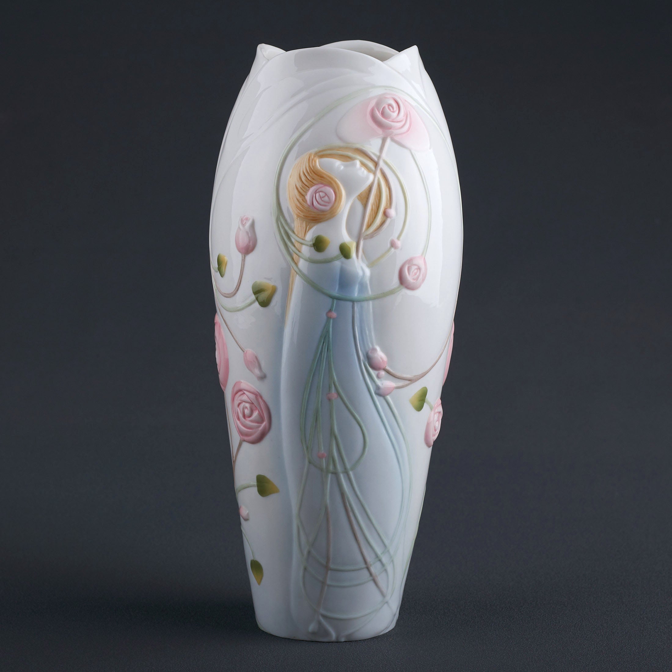 Rose and Lady Vase