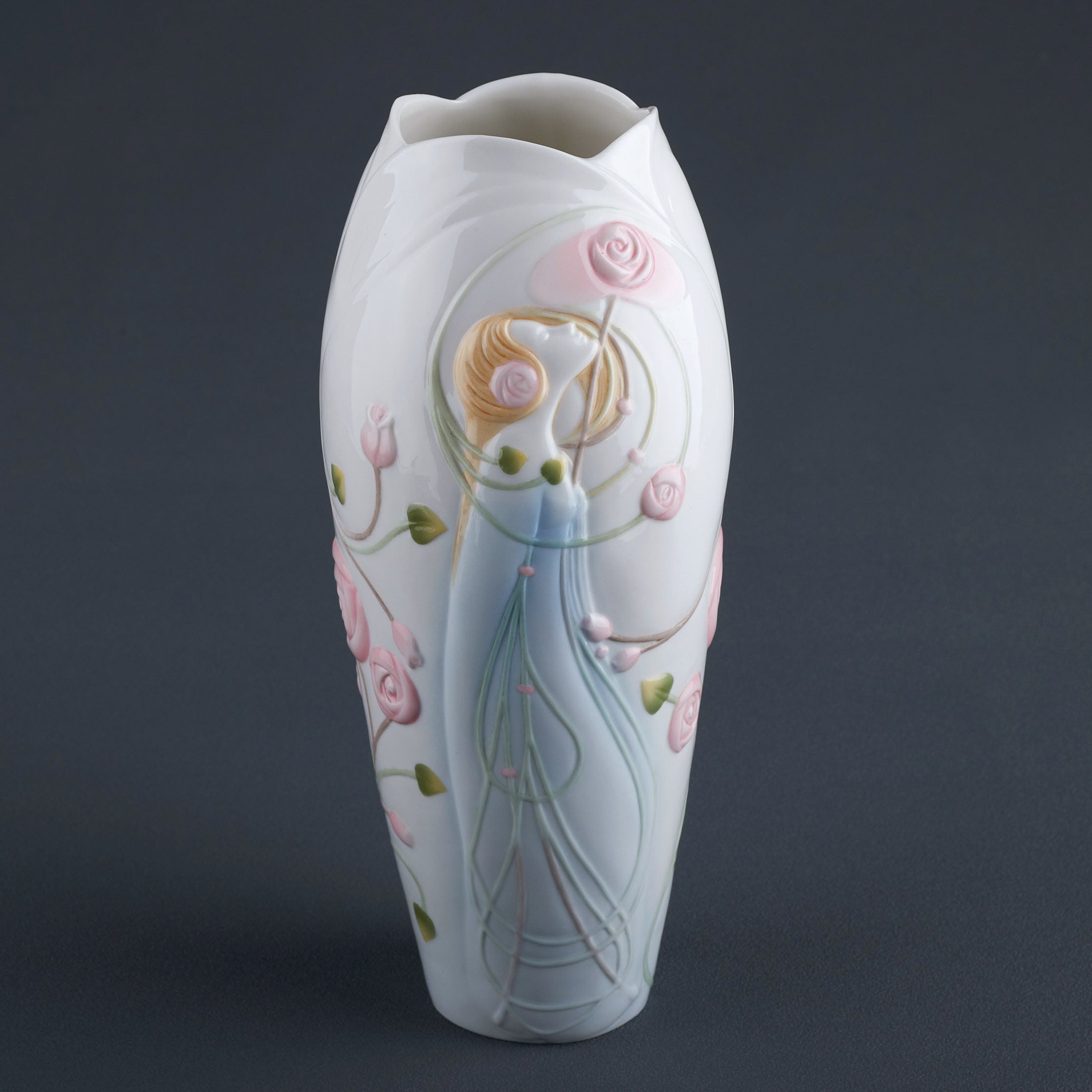 Rose and Lady Vase