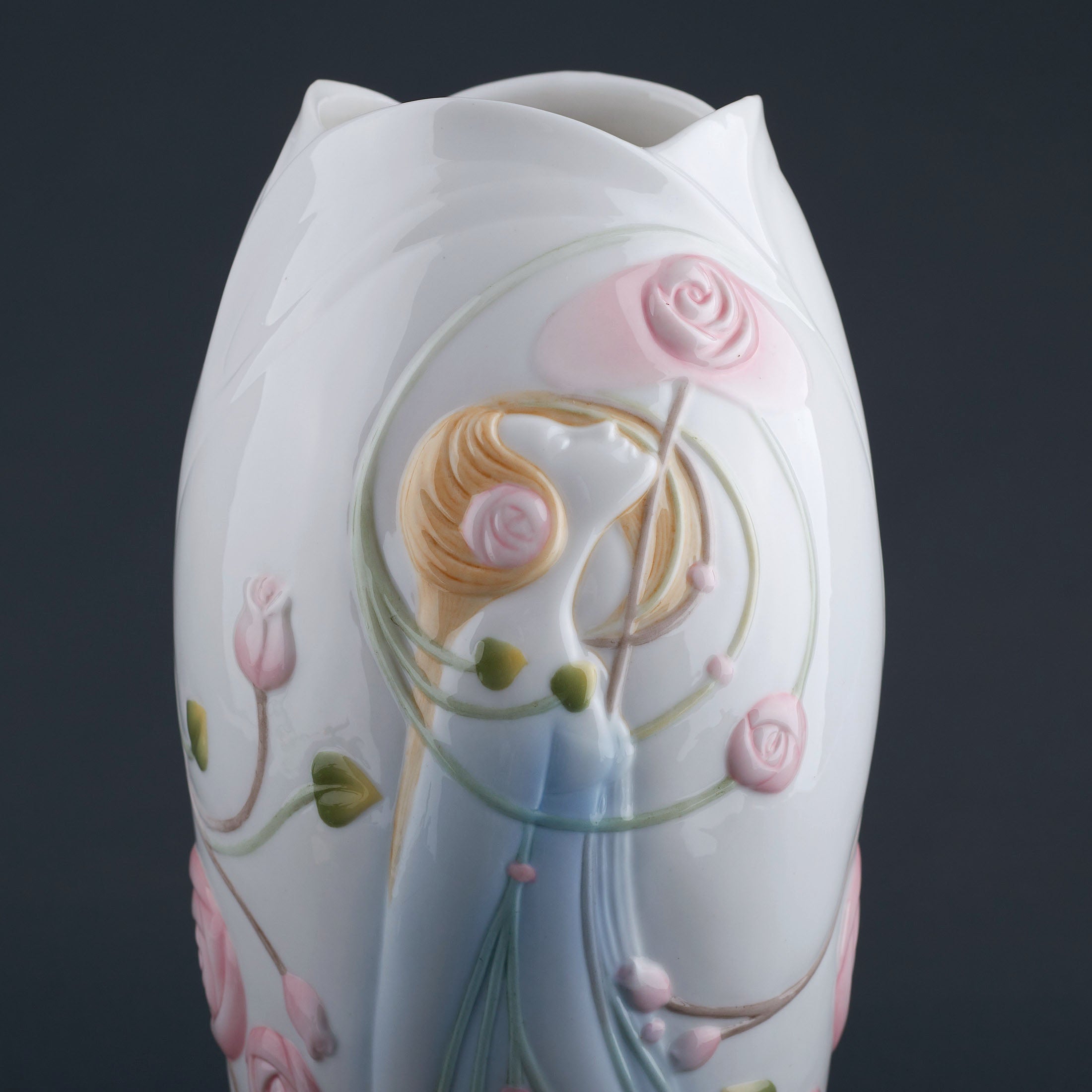 Rose and Lady Vase