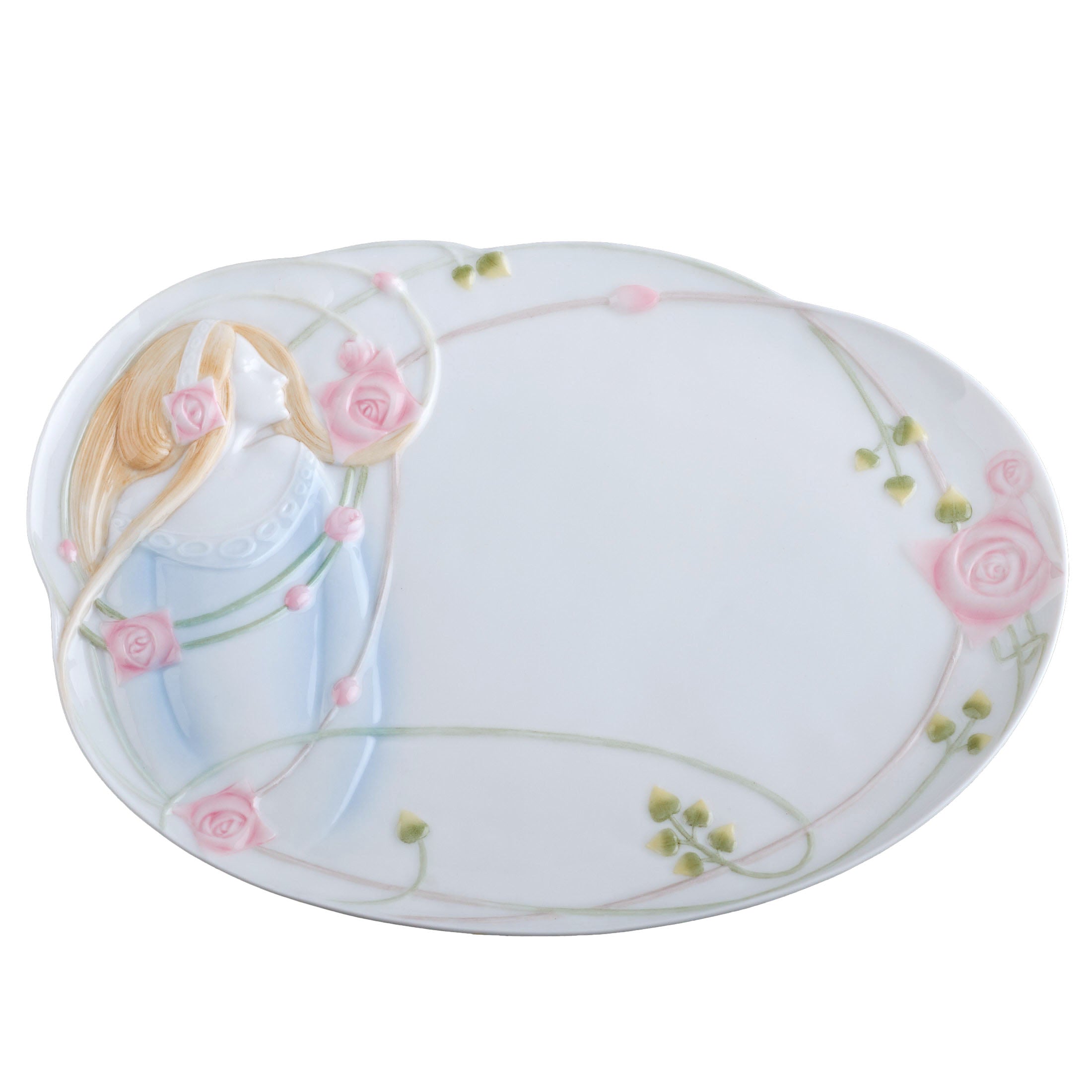 Rose and Lady Plate