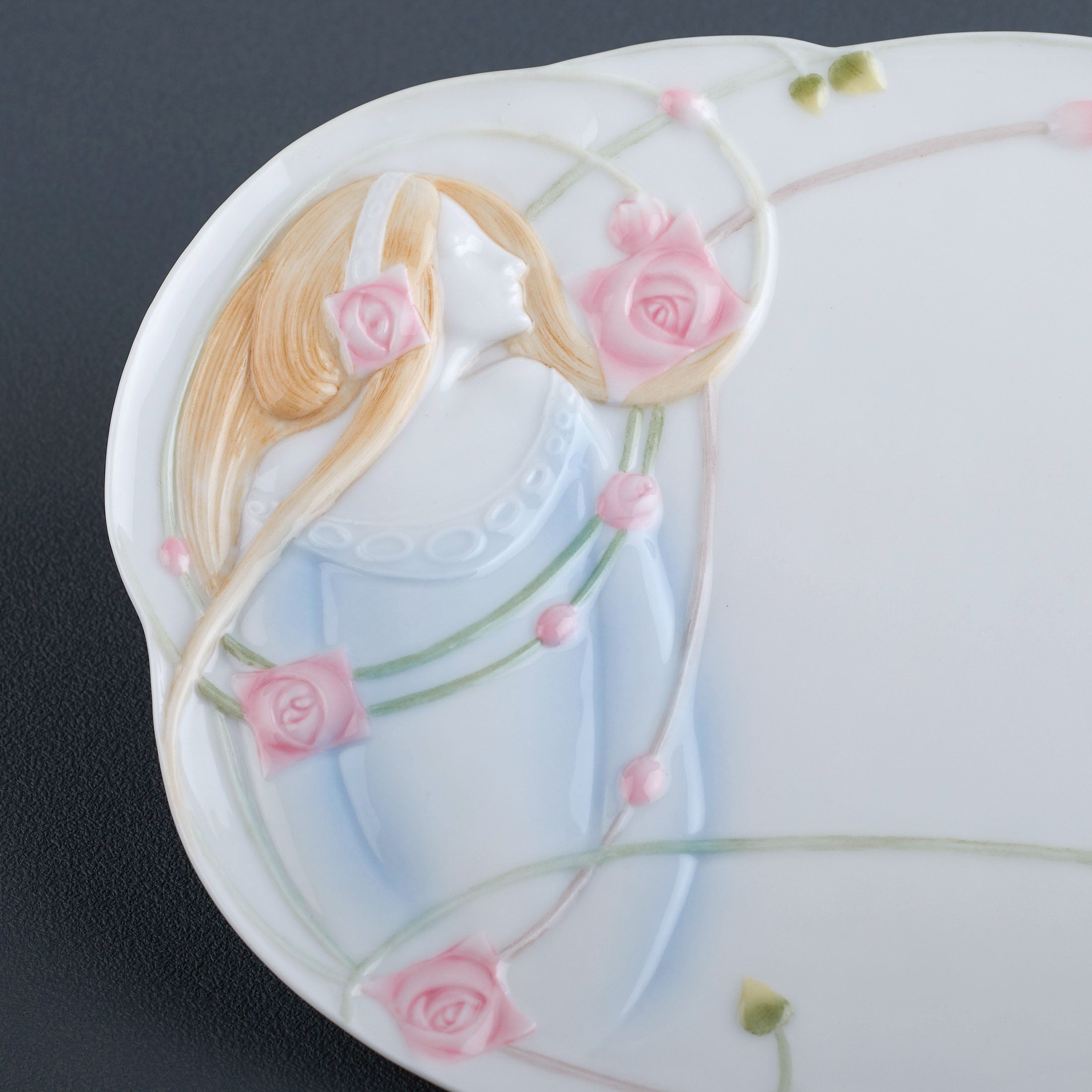 Rose and Lady Plate