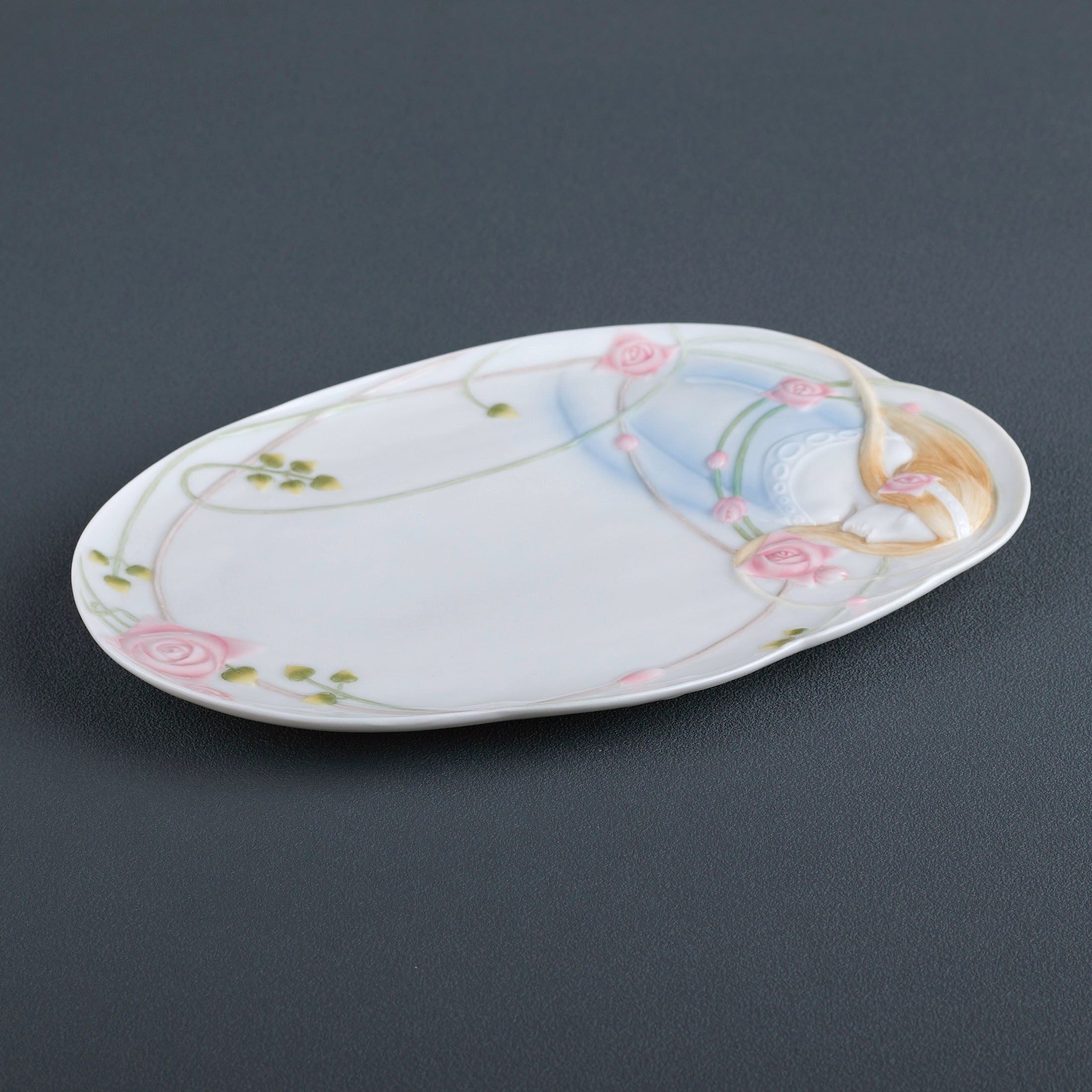 Rose and Lady Plate