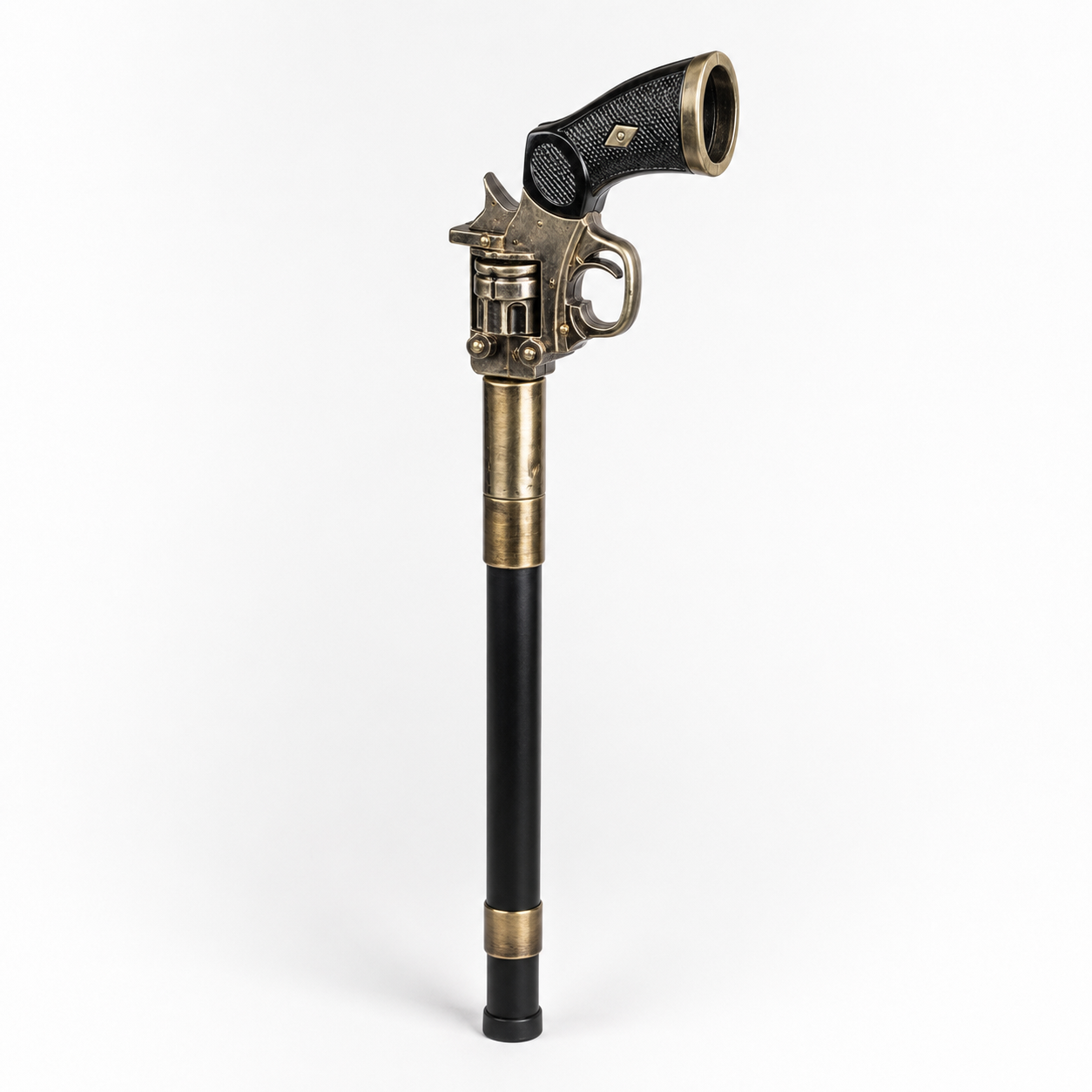Aluminium Walking Stick Gun Figure | Figurines & Statues