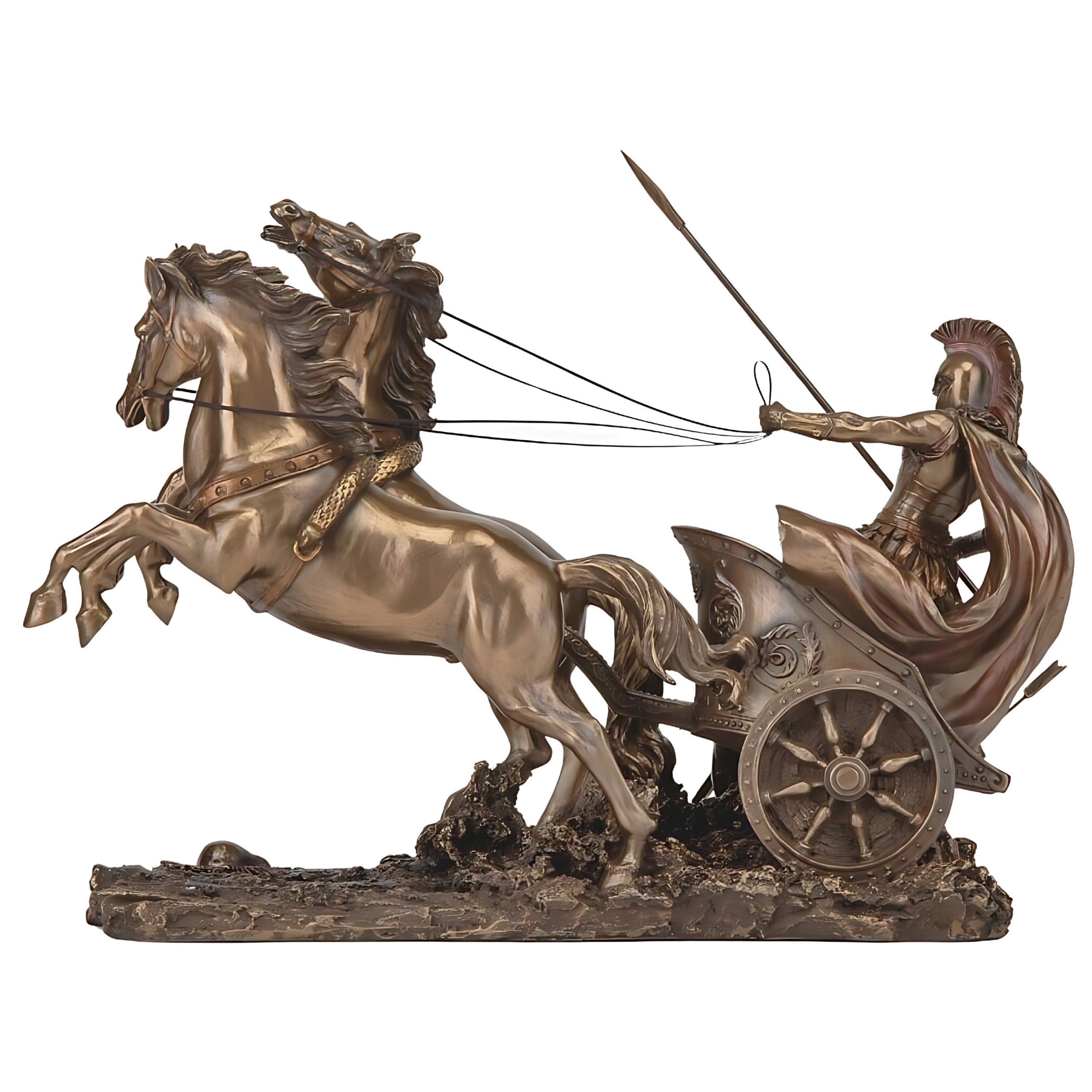 Achilles riding Chariot | Curios & Collectibles | Home Decor