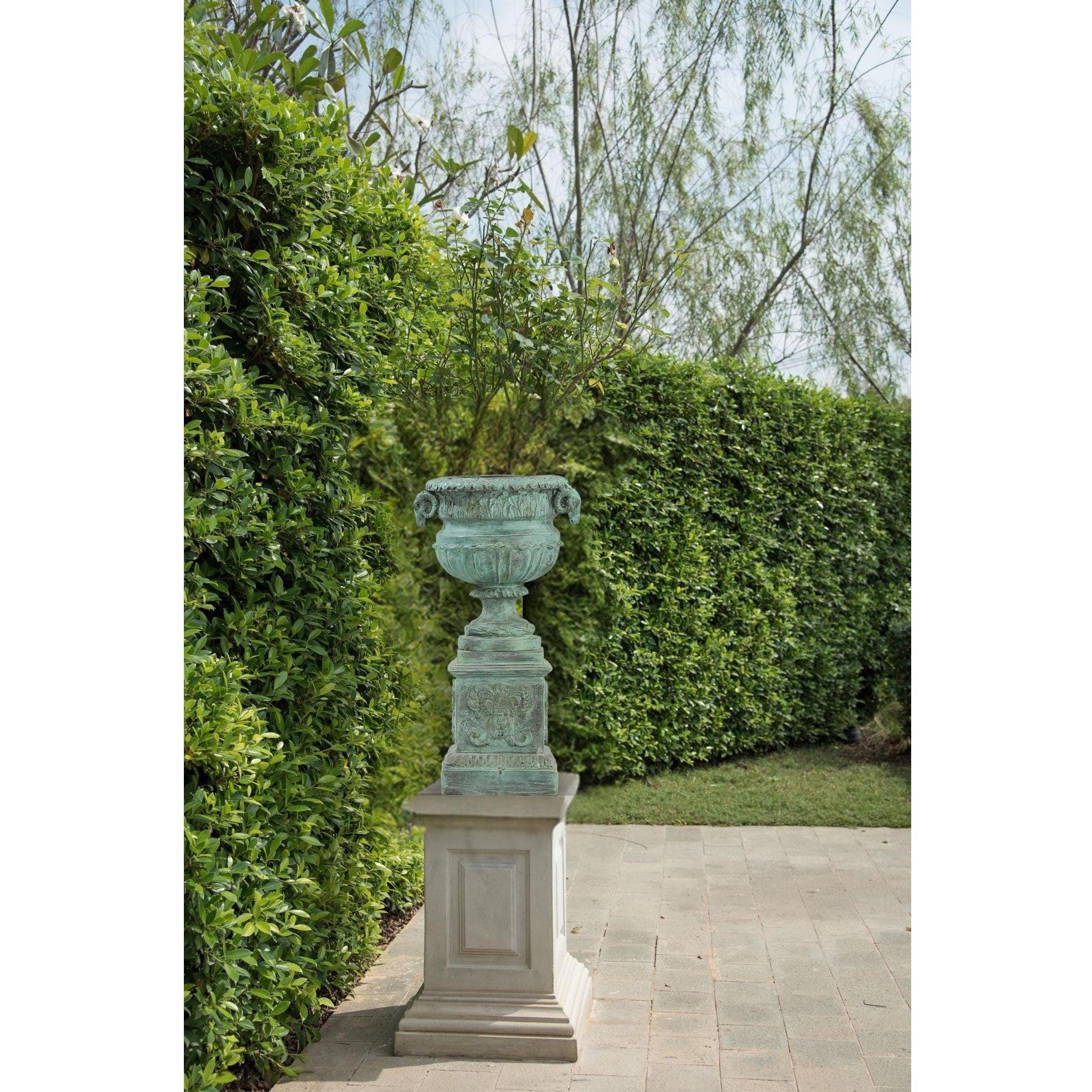 Classical Garden Urn Planter | Handcrafted Bronze Decor