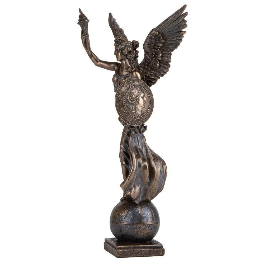 Angel of Peace on Globe | Mythology & Deity Sculptures | Home Decor