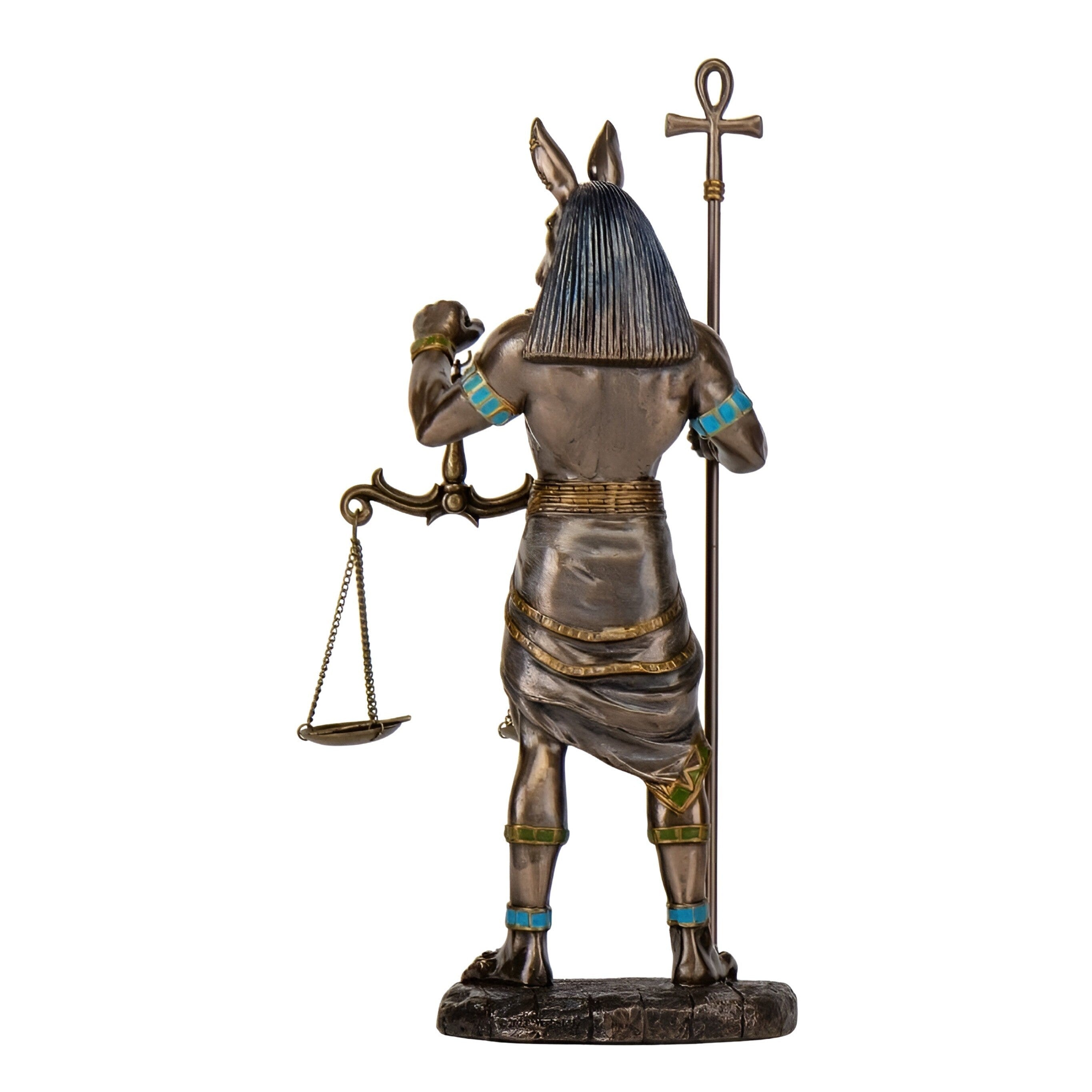 Anubis Scales of Justice | Handcrafted Bronze Decor