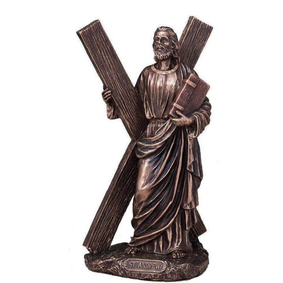 Apostle Andrew | figurine | Home Decor | Handcrafted | Collectible Art